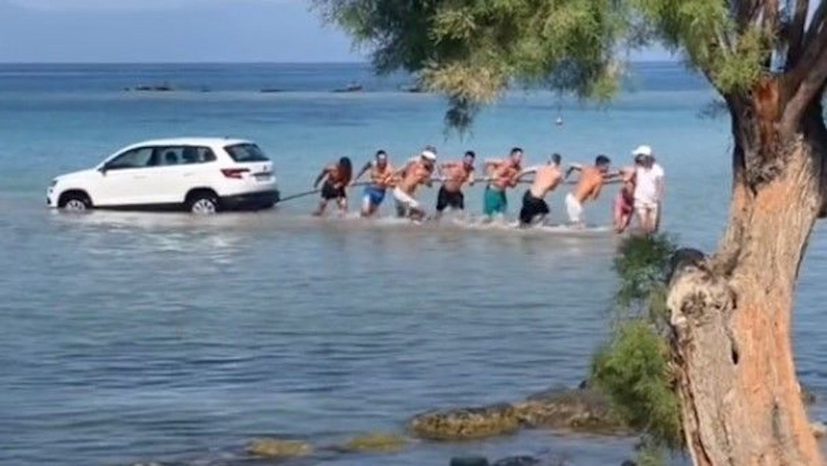 Ein ganz spezielles Urlaubserlebnis aus Griechenland geht derzeit via Tiktok viral.