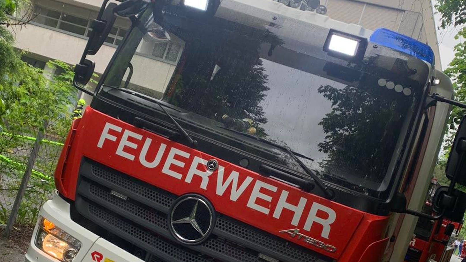 Die Feuerwehr war rasch zur Stelle.