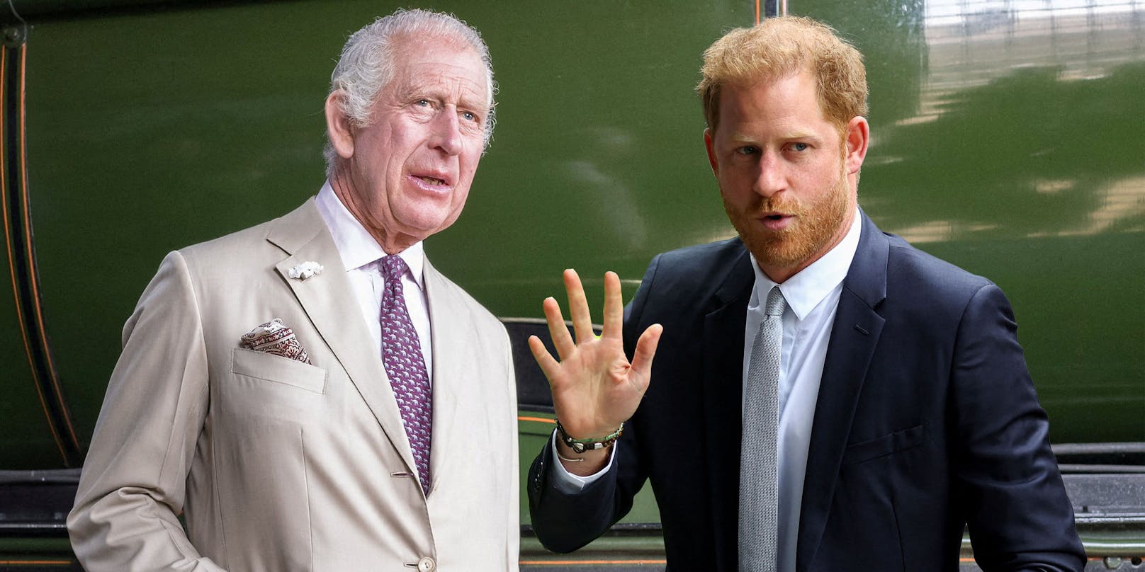 Zwischen Prinz Harry und King Charles herrscht Uneinigkeit.