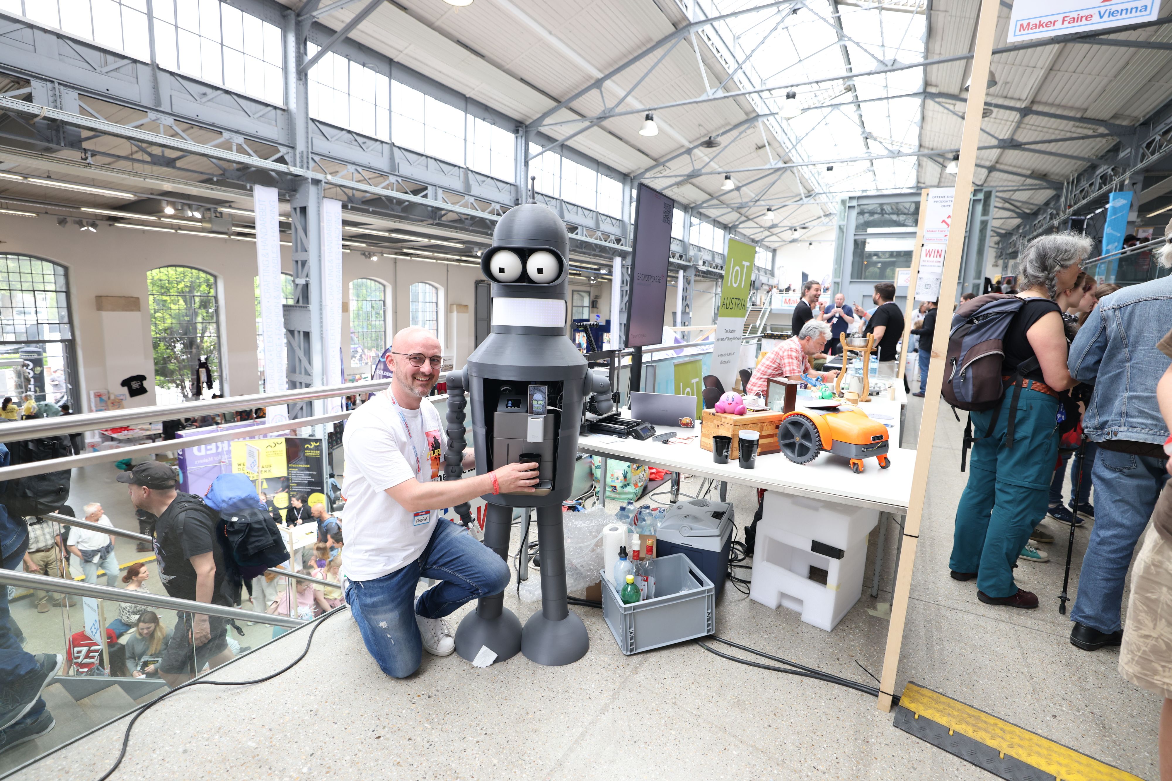 Produktmanager und selbsternannter Hobby-Bastler Christoph Prantl entwickelte den 