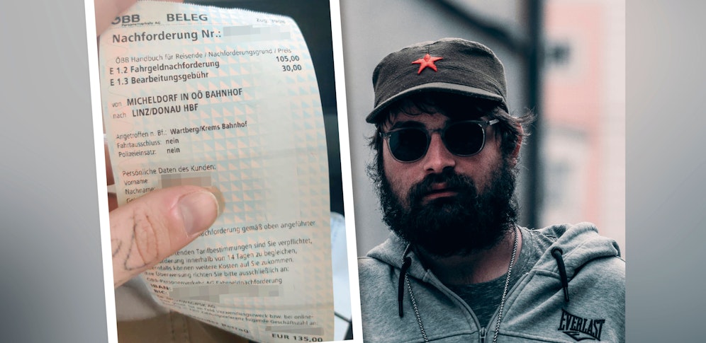 Der Linzer Jakob S. bekam von den ÖBB eine heftige Nachforderung.