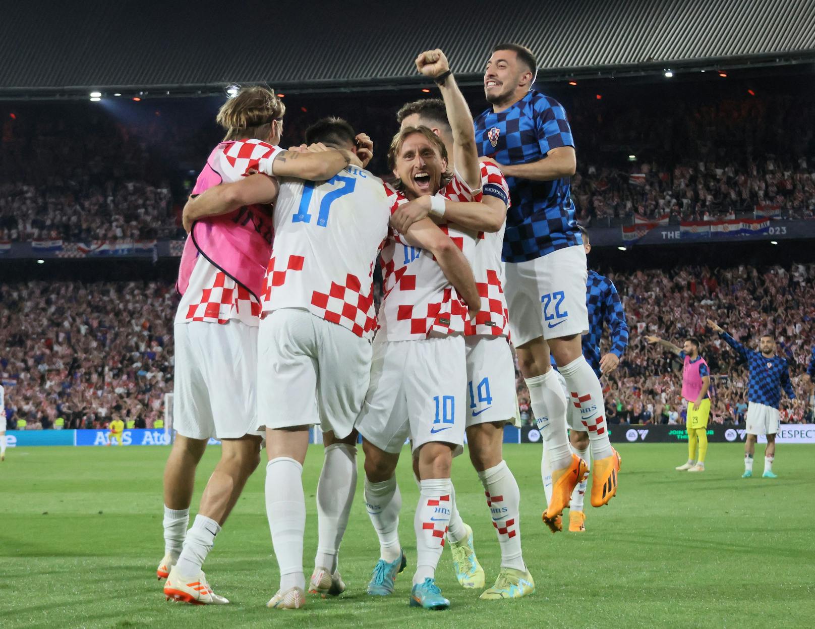 Kroatiens Fußball-Nationalteam steht im Finale der Nations League. 