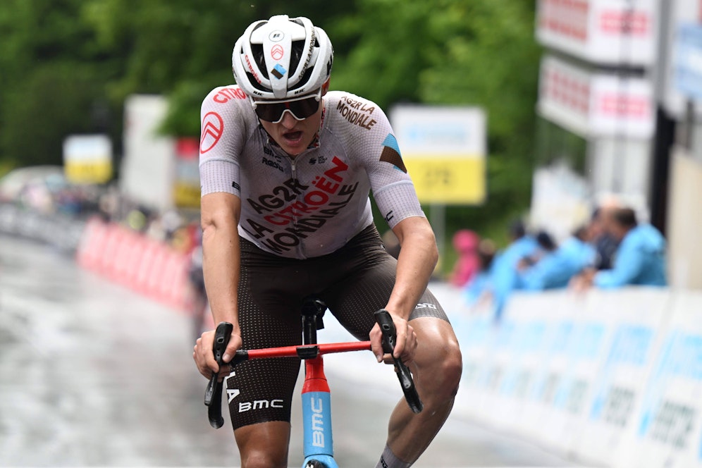 Felix Gall gewann die vierte Etappe der Tour de Suisse.