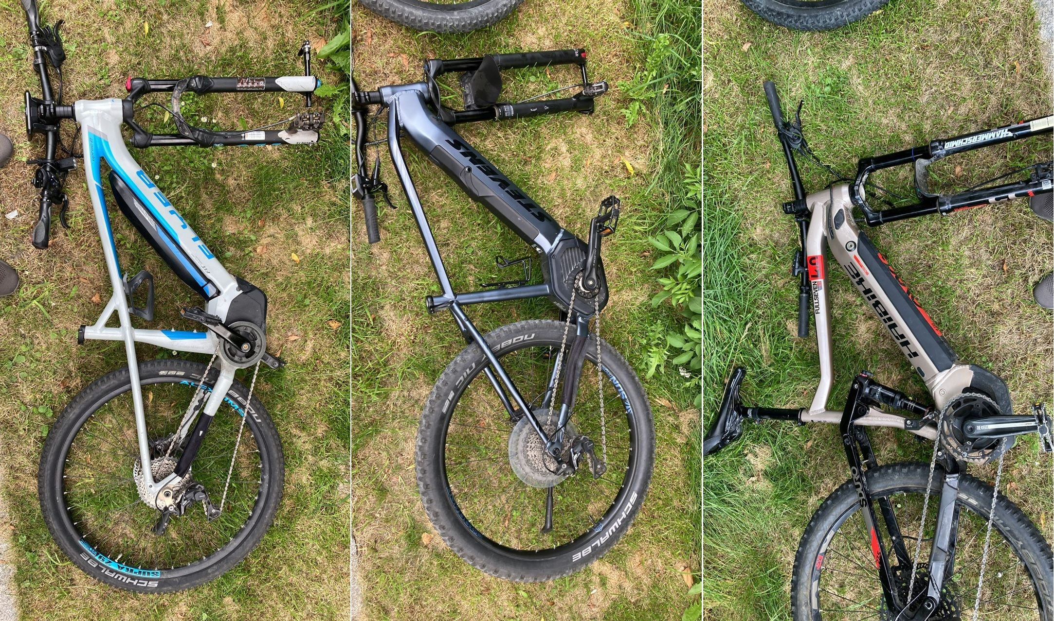 Die gestohlenen E-Bikes wurden von der Polizei sichergestellt.