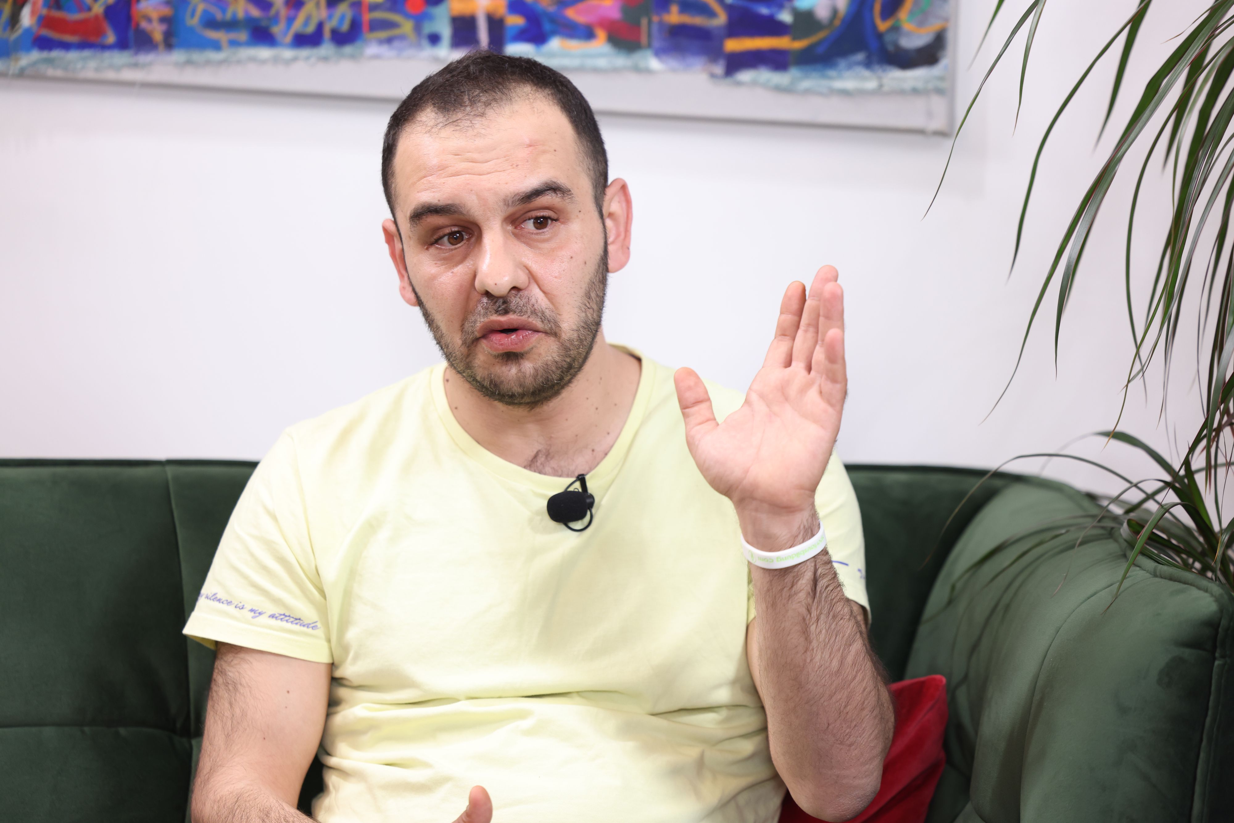 Raed Khalil: 2.900 Kilometer ging der 36-Jährige zu Fuß, bis er in Passau von der Polizei nach Österreich zurückgebracht wurde.