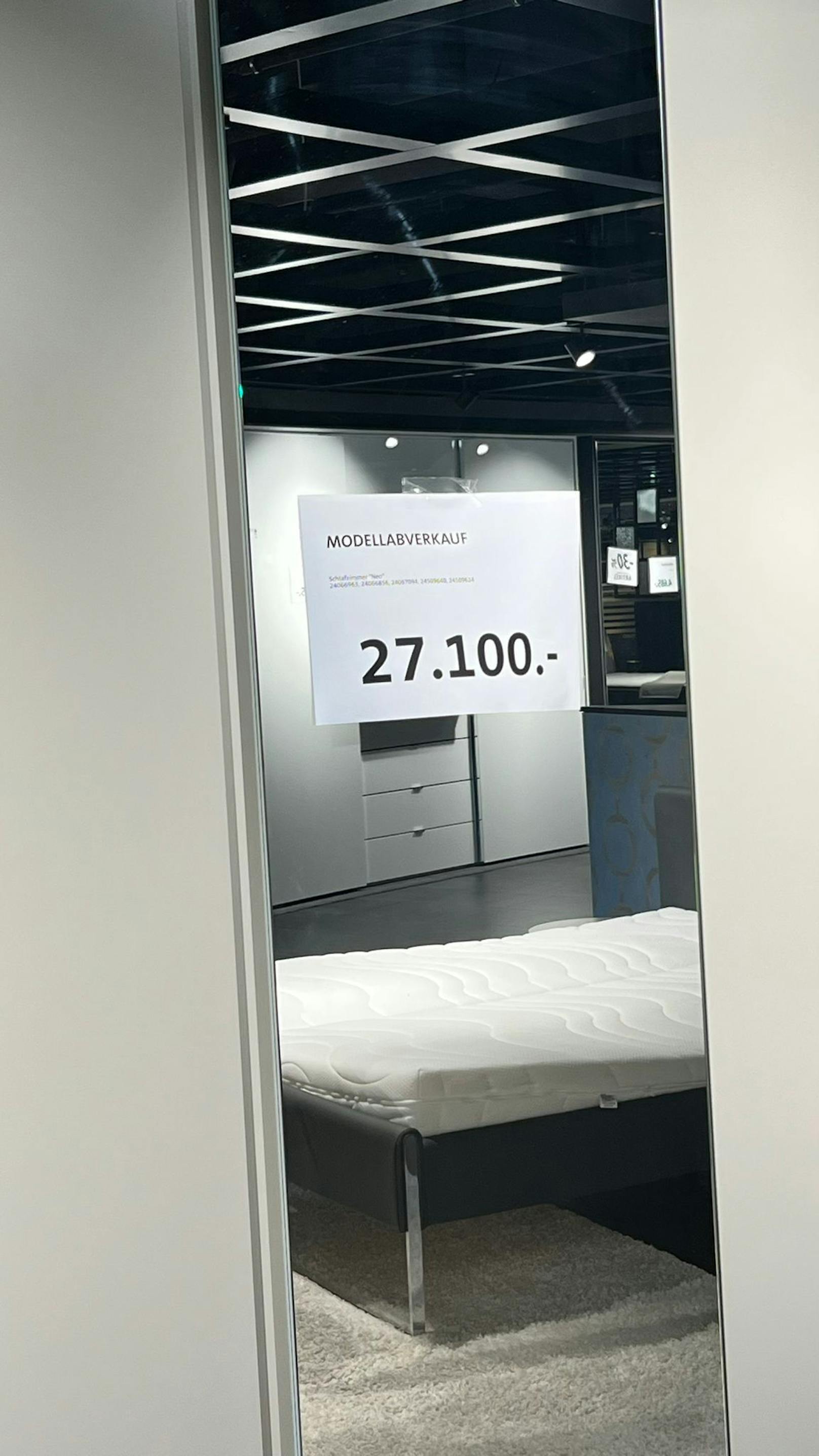 Ein Schlafzimmer für 27.100 Euro? Nichts für den Wiener!