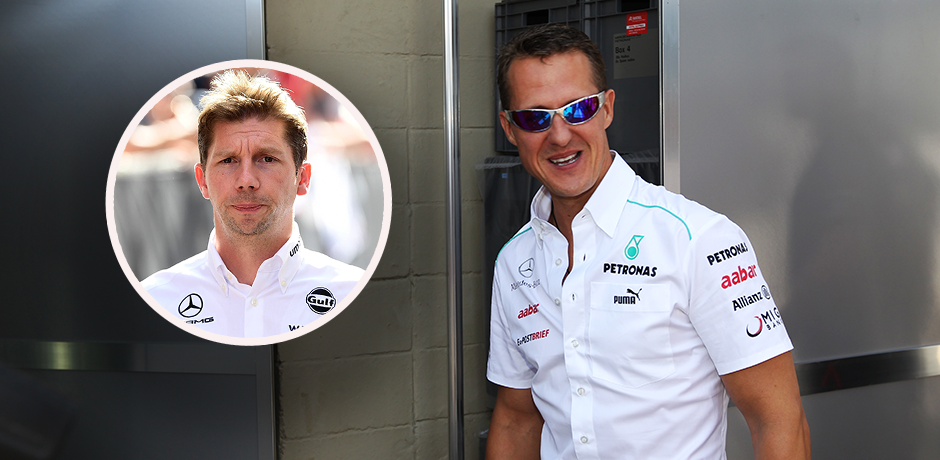 James Vowles erzählt Anekdoten über Michael Schumacher. 