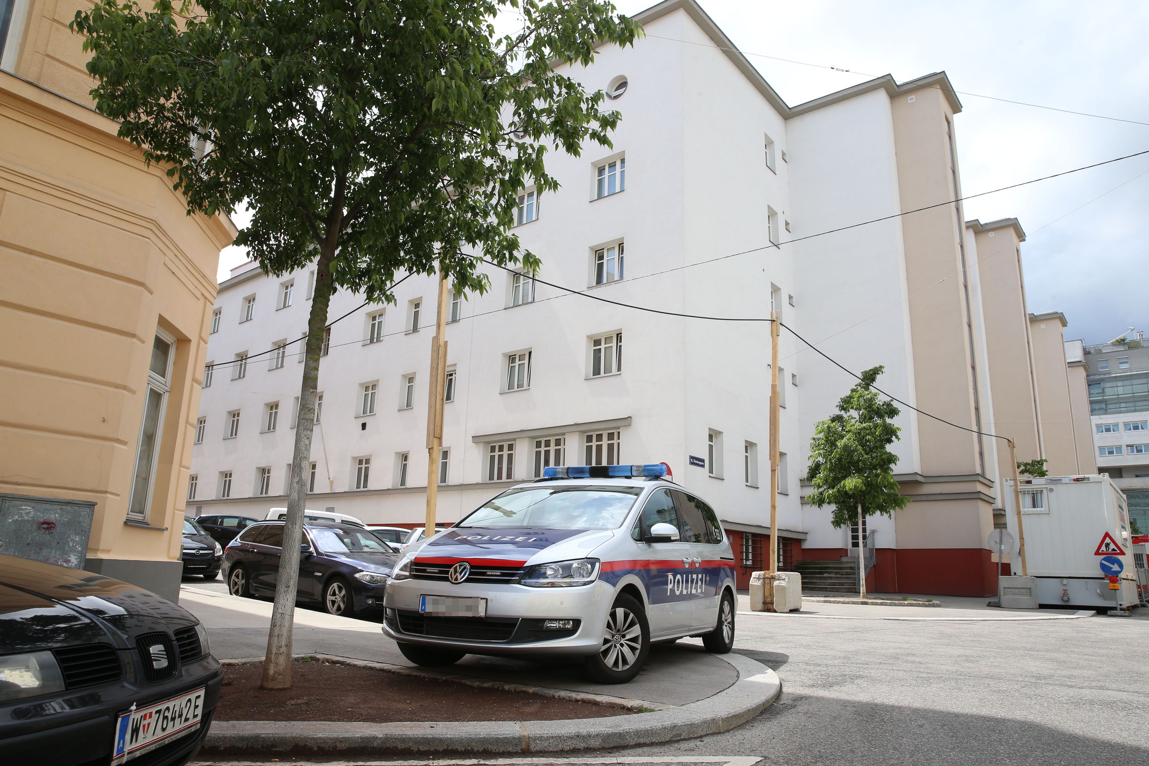 Archivbild eines Polizeieinsatzes in Wien.