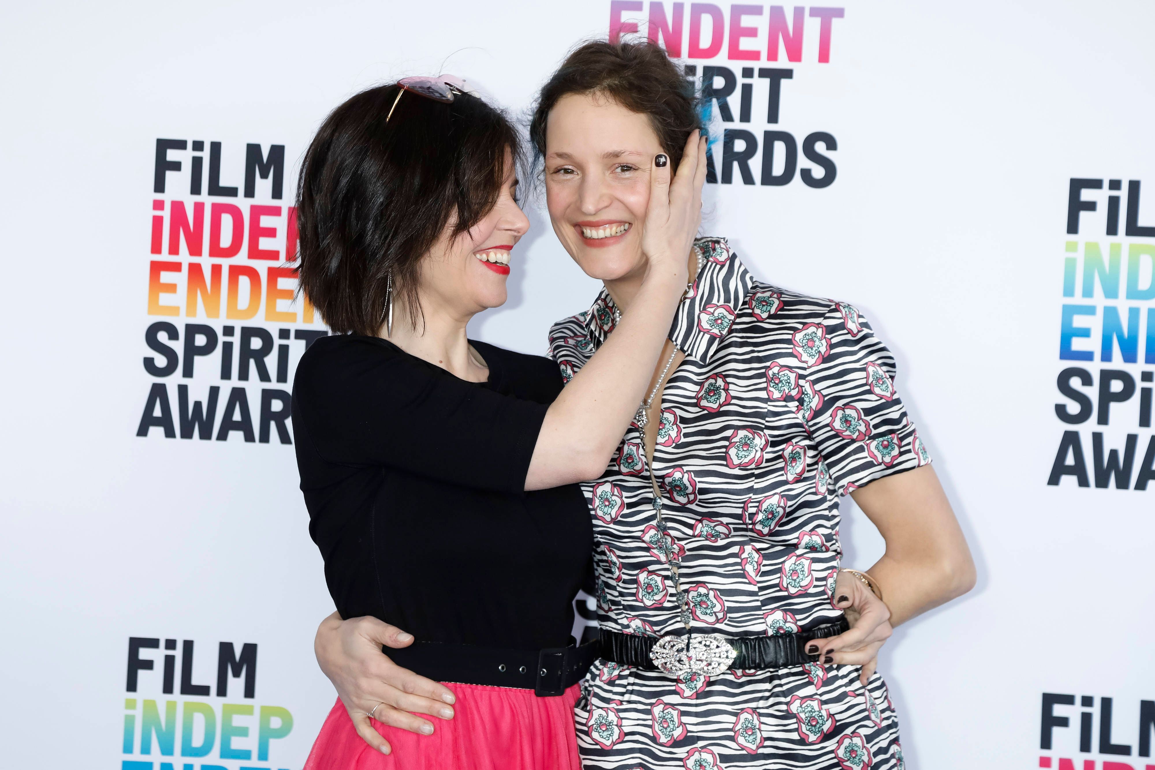 March 4, 2023, Vicky Krieps and Marie Kreutzer attend the 2023 Film Independent Spirit Awards in Santa Monica, Los Angeles, USA, on 04 March 2023.  - ZUMAm179 20230304_zep_m179_124 Copyright: xAlecxMichaelx