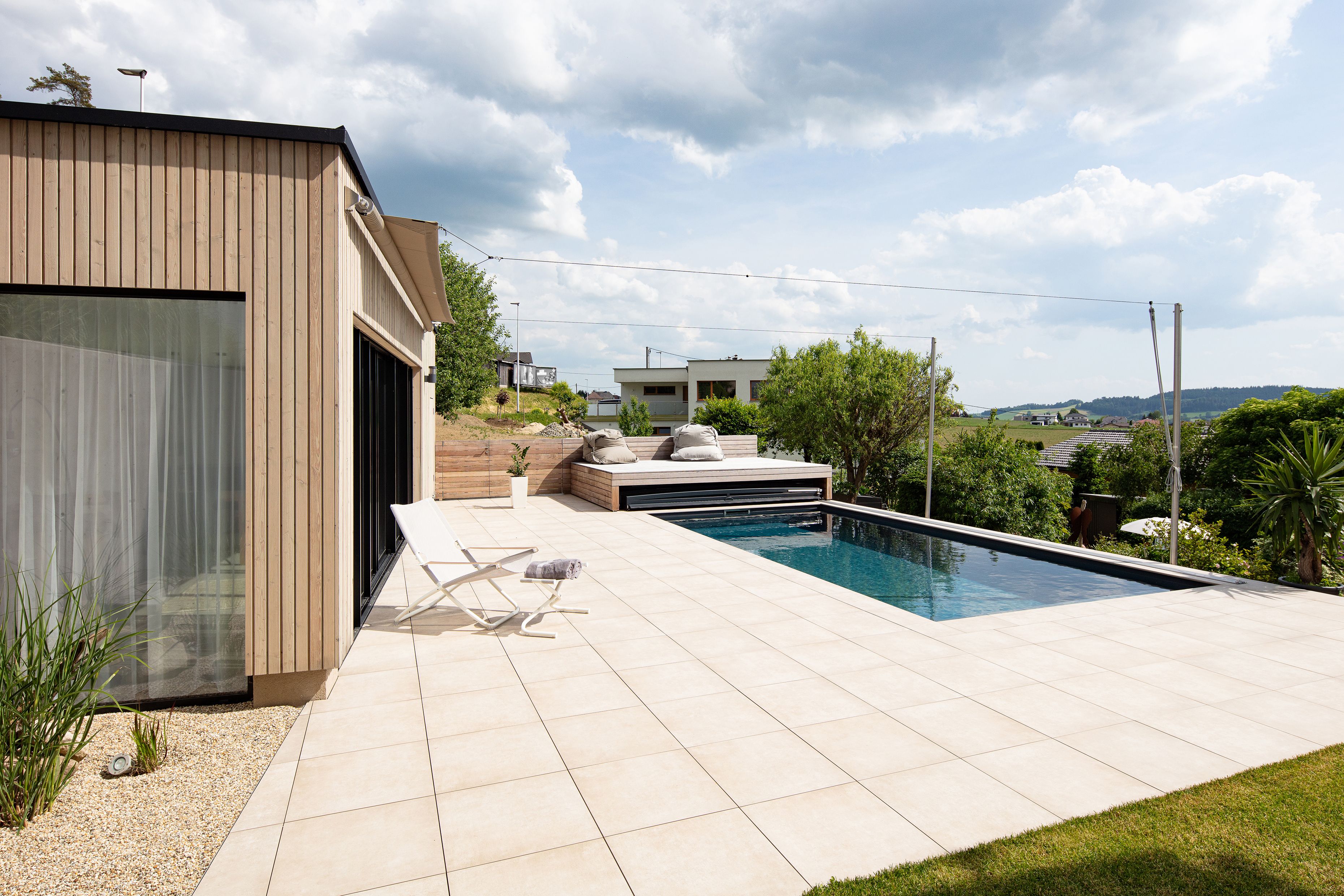 So sieht ein Pool von Delfin Wellness aus