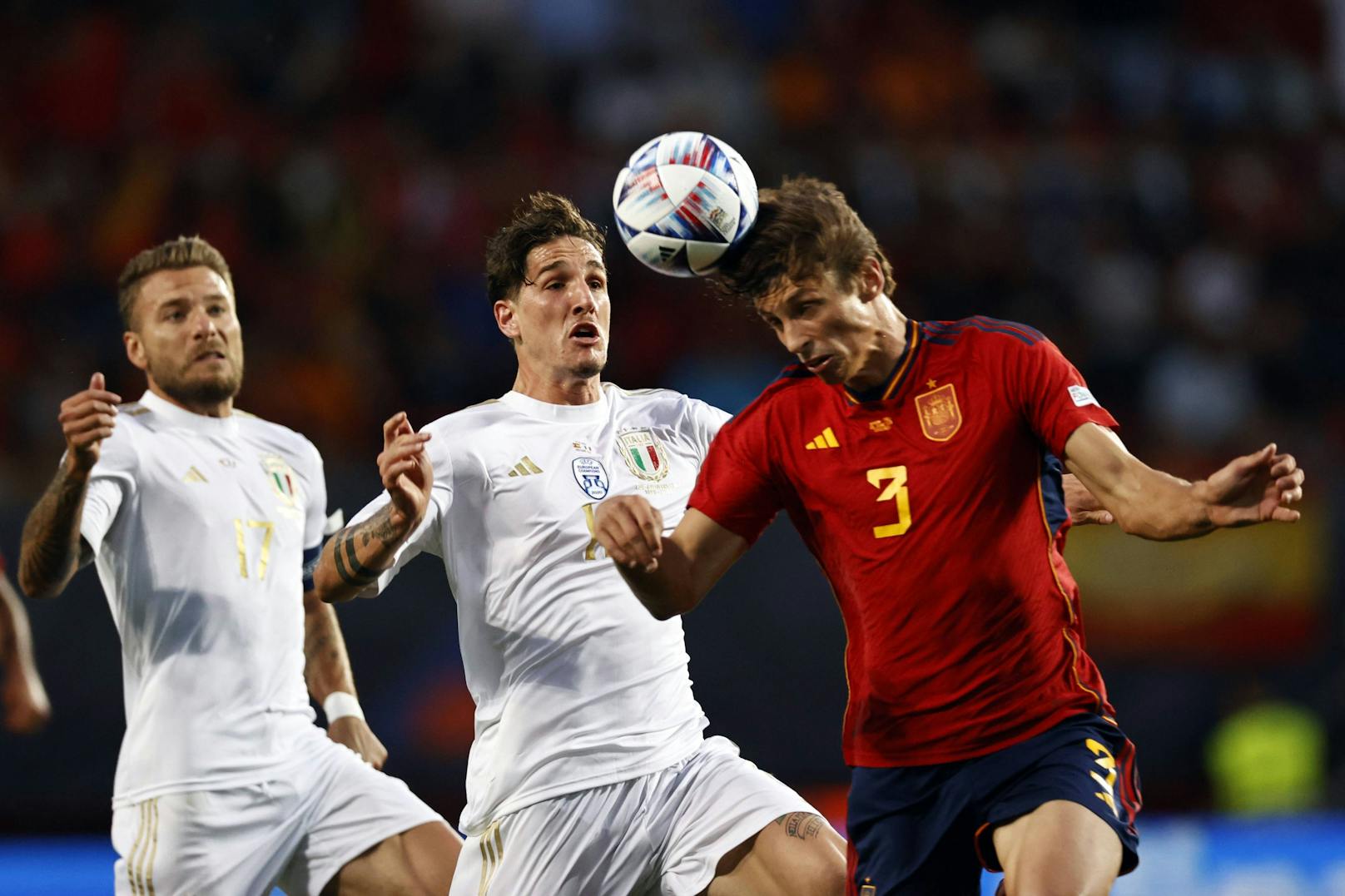 2:1! Spanien folgt Kroatien ins Nations-League-Finale