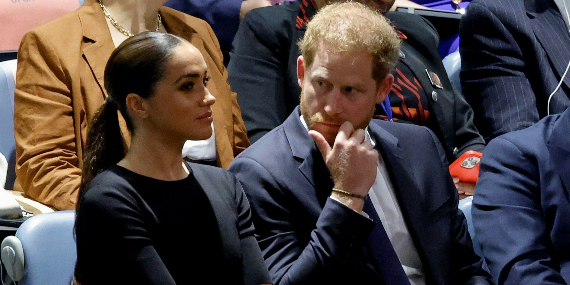 Prinz Harry und Meghan in der UN-Generalversammlung in New York im Juli 2022.