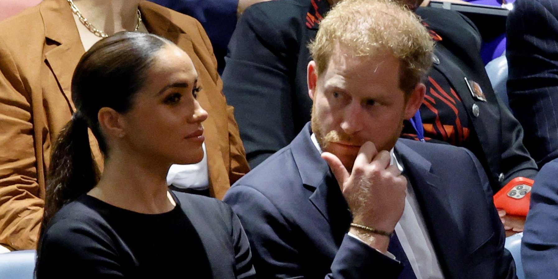 Prinz Harry und Meghan in der UN-Generalversammlung in New York im Juli 2022.