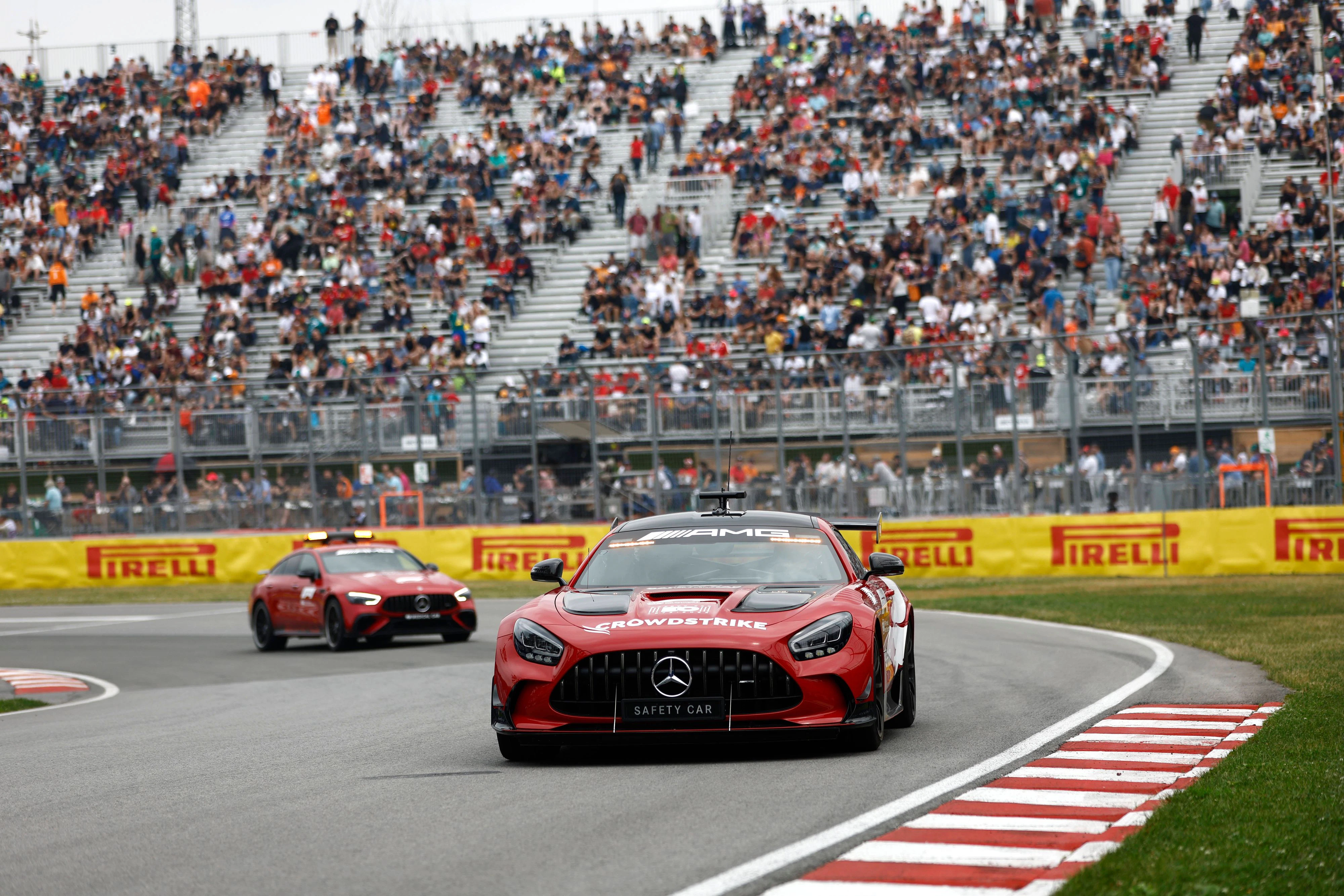 In Kanada fährt nur das Safety Car
