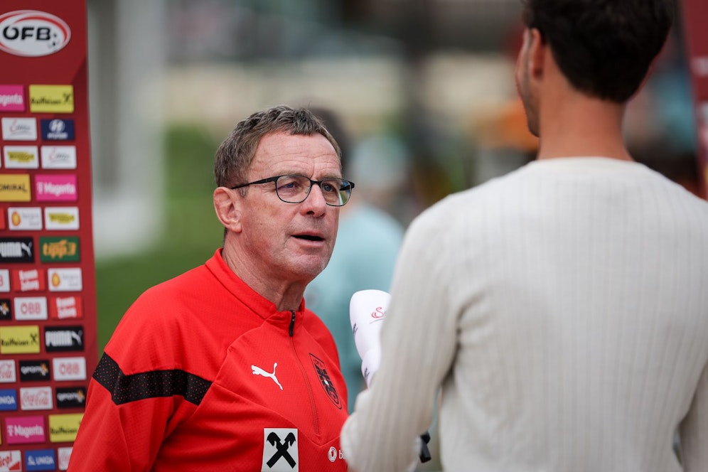 ÖFB-Teamchef Ralf Rangnick gibt einige Geheimnisse preis. 