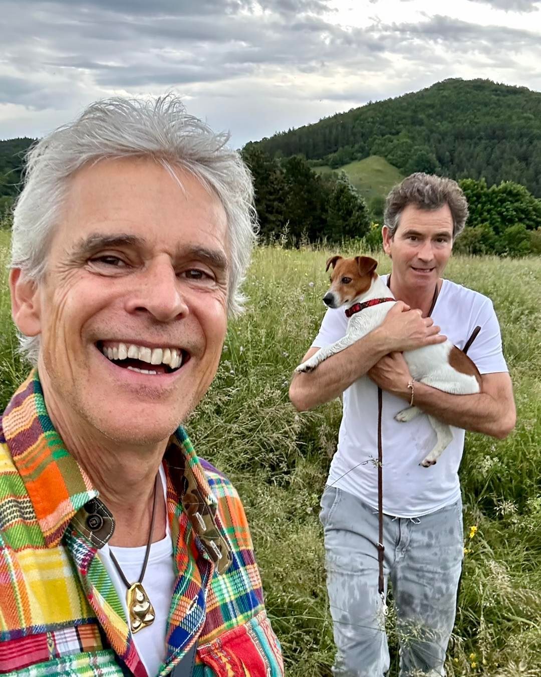 Thomas Brezina und seine Familie.