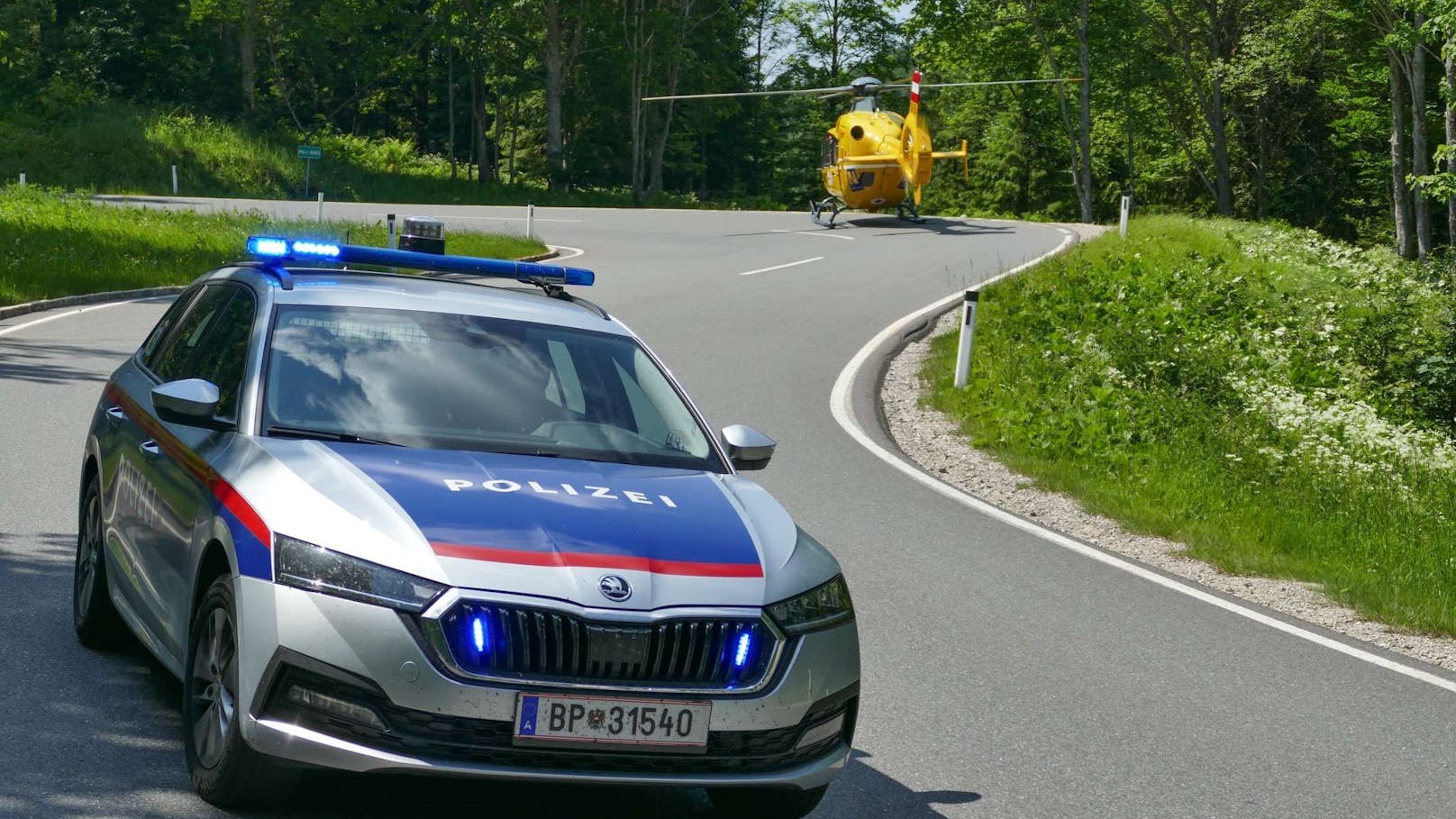 Biker (24) stirbt nach Crash noch an Unfallstelle