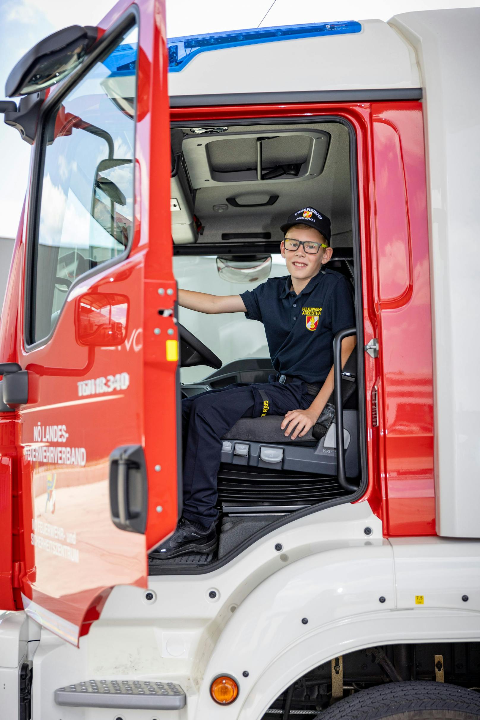 Niklas ist das 100.000ste Feuerwehrmitglied in NÖ.