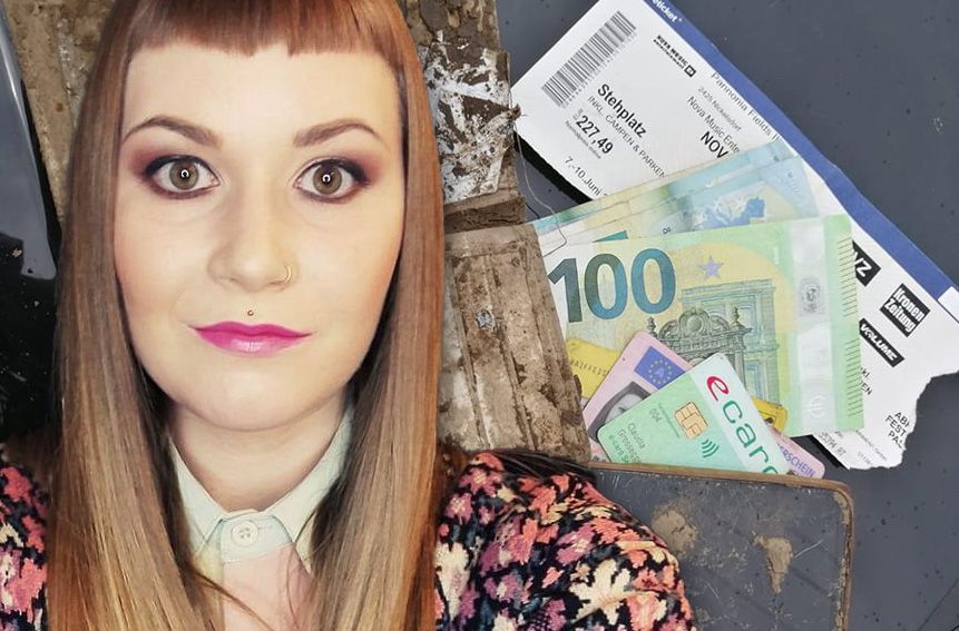 Claudia G. verlor am Nova Rock 2023 ihre Geldbörse und ihr Handy.