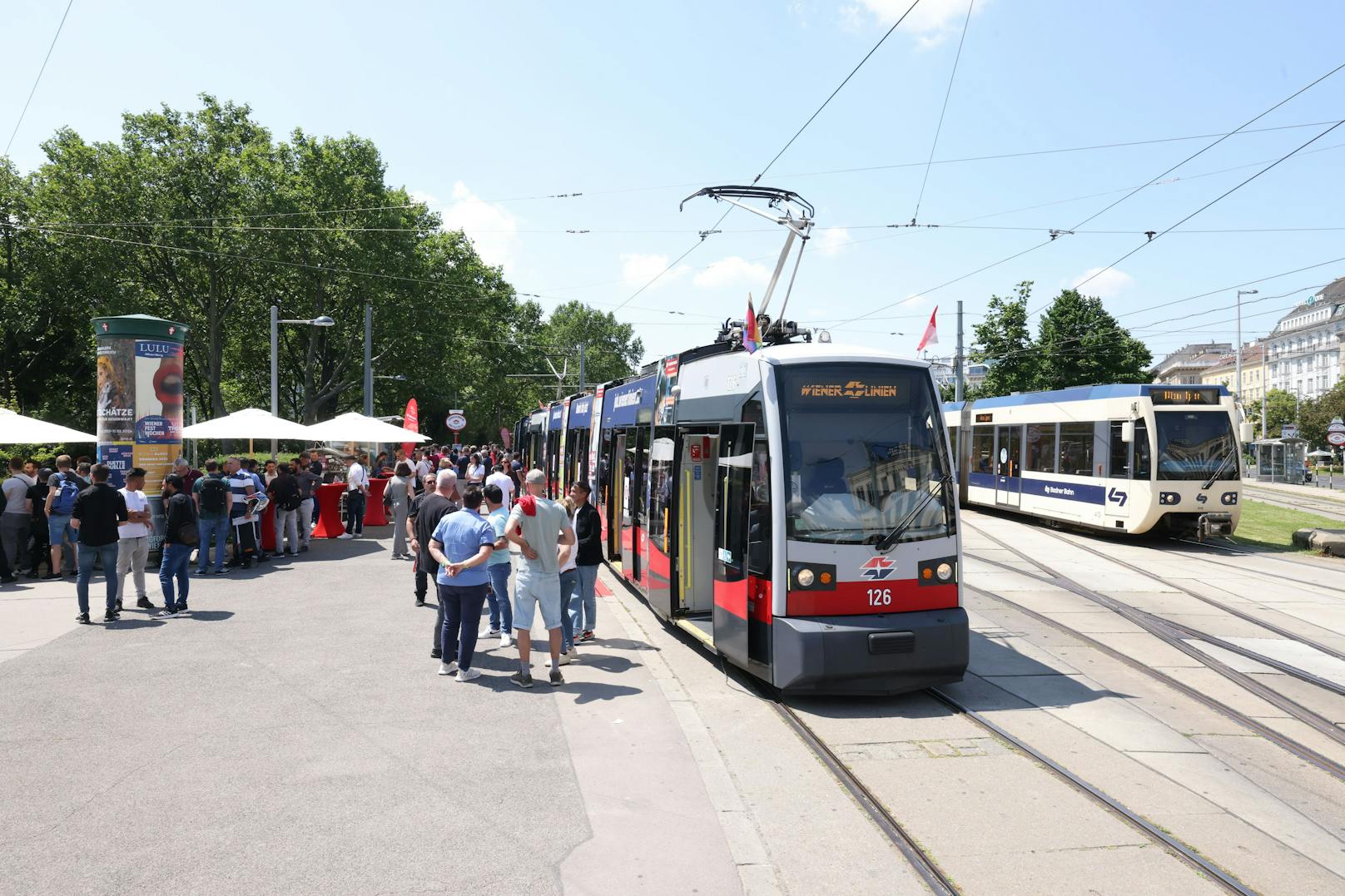 Über 500 Interessierte waren beim Recruiting-Event der Wiener Linien am Karlsplatz.