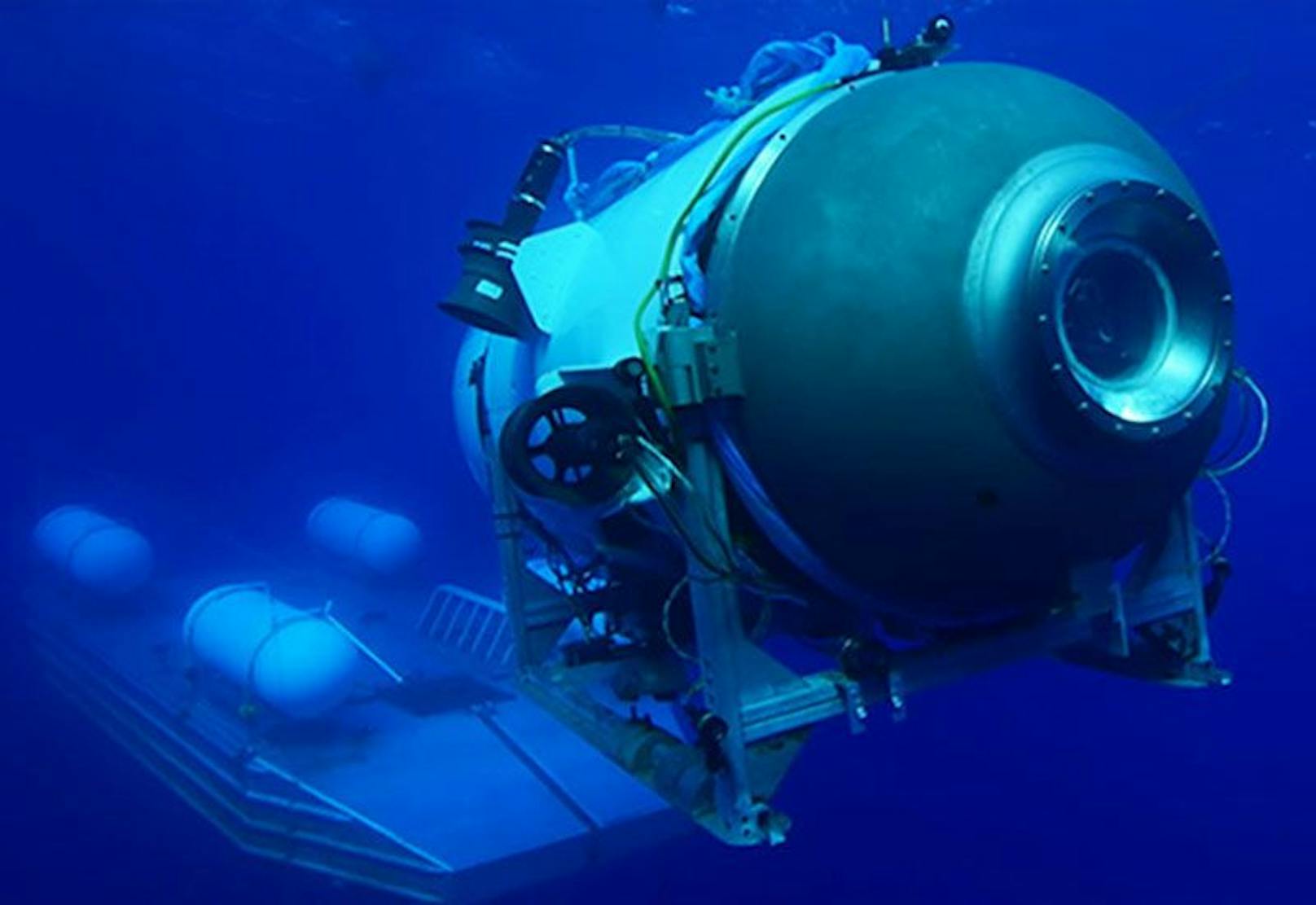 Das "Titan"-U-Boot dürfte schon relativ früh implodiert sein.