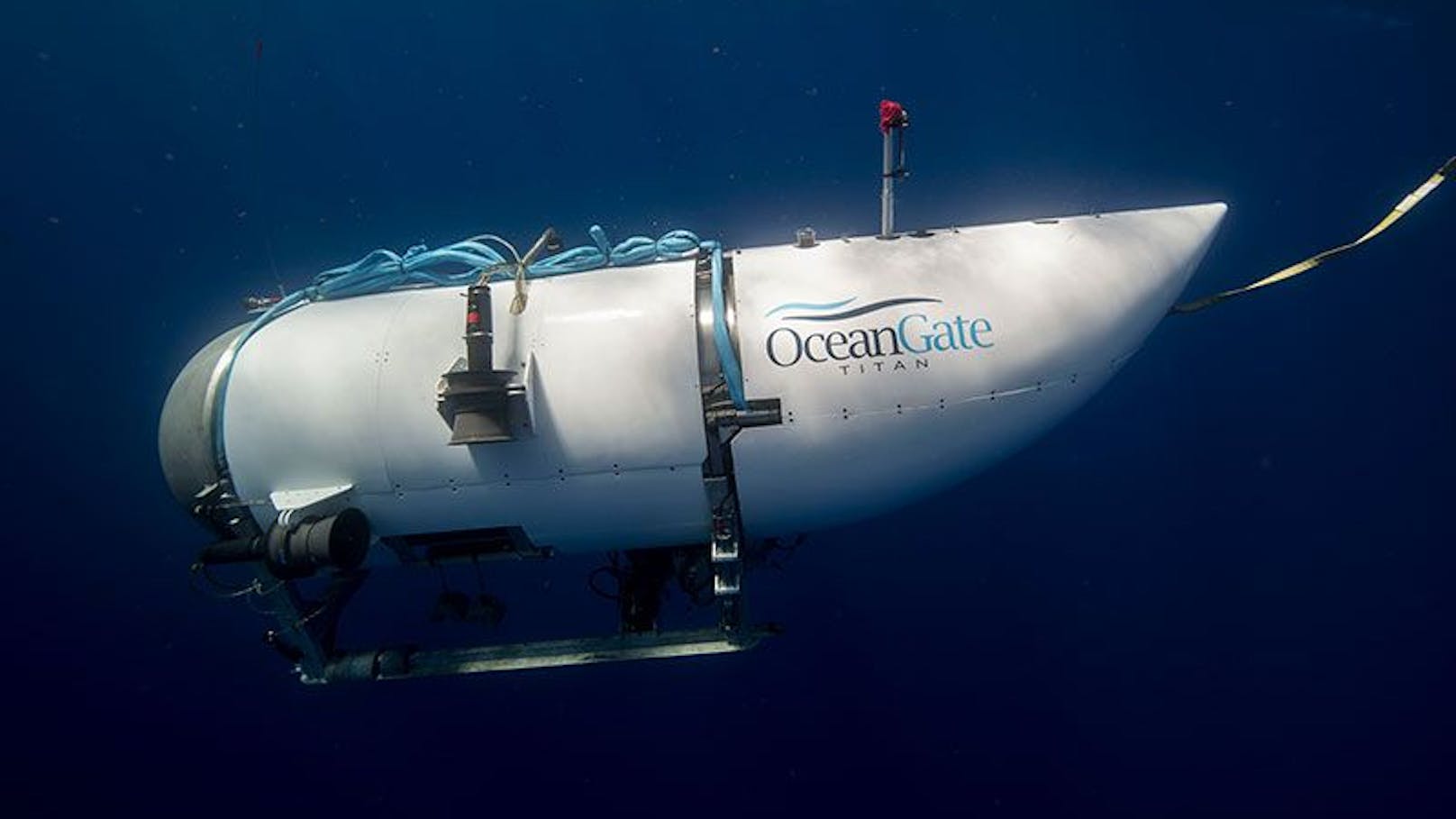 Mit dem Mini-U-Boot "Titan" lässt das Unternehmen OceanGate bis zu 5 Personen bis zur legendären "Titanic" tauchen.