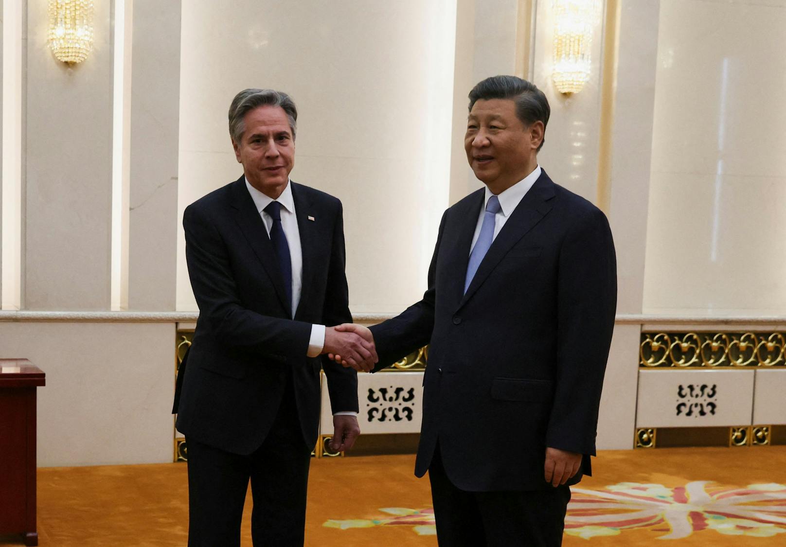 Xi Jingping trifft US-Außenminister Antony Blinken