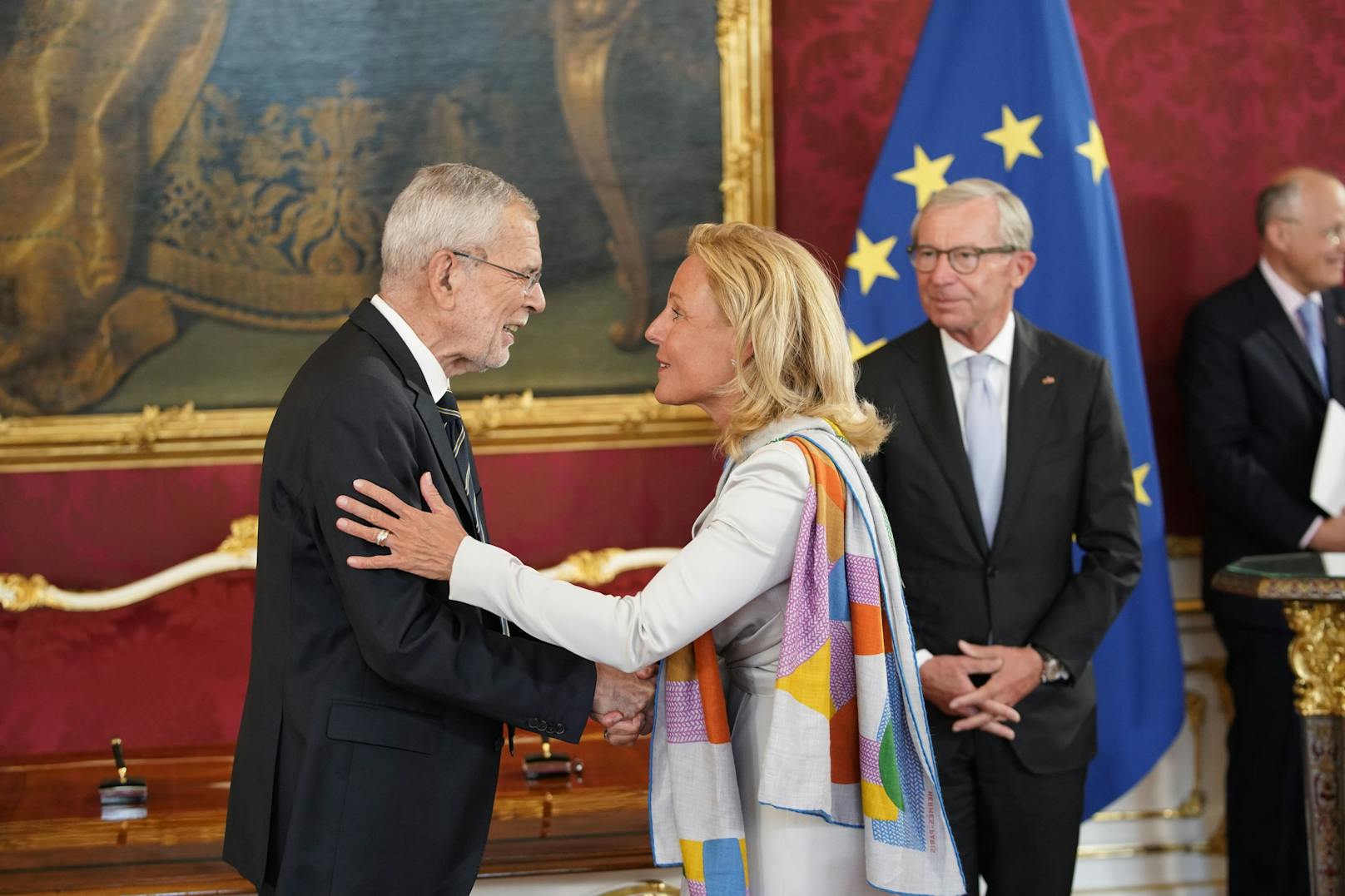 Am Montag wurde Wilfried Haslauer von Bundespräsident Alexander Van der Bellen zum Landeshauptmann von Salzburg angelobt.