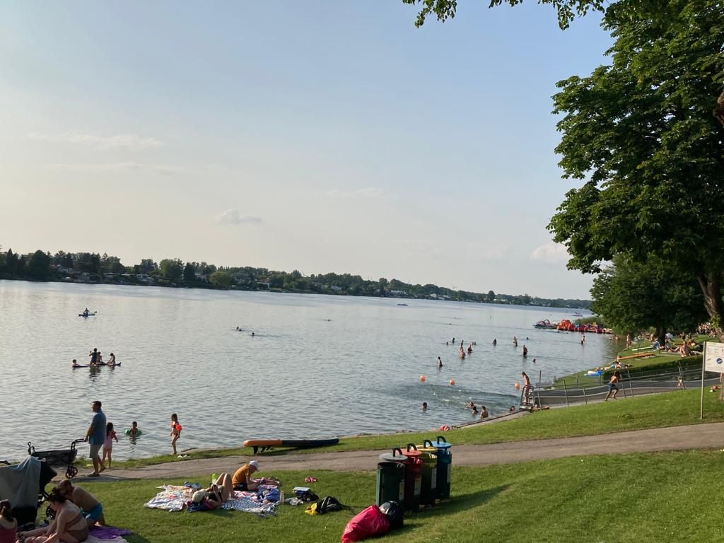 Ein richtiger Geheimtipp ist dieser Badesee in Neufeld.
