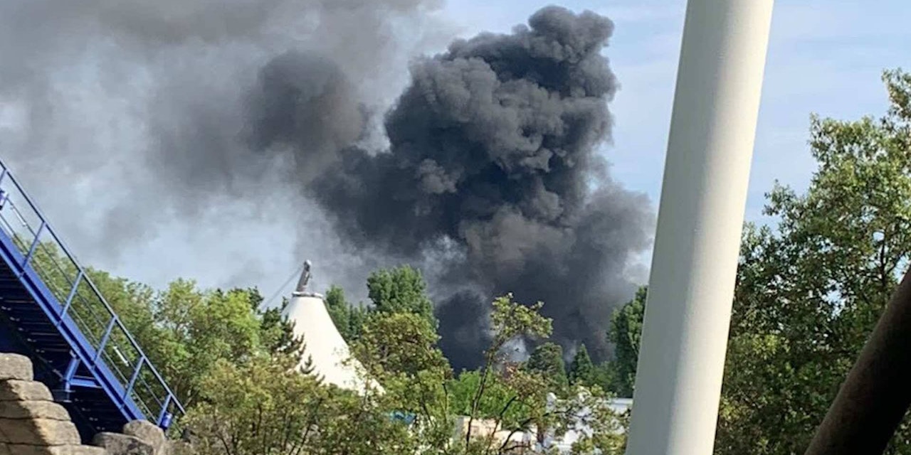Großbrand im Europapark "Plötzlich hat es laut geknallt" Heute.at