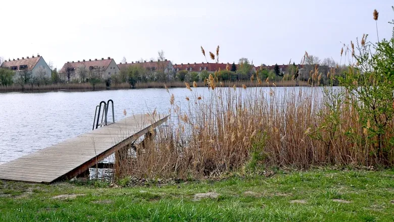 Das beliebte Naherholungsgebiet an der B17.