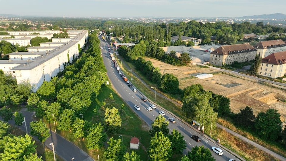 Seit 0 Uhr ist der Mona-Lisa-Tunnel zu. Schon um 6 Uhr Früh standen die Autos Richtung Ebelsberg im Stau.