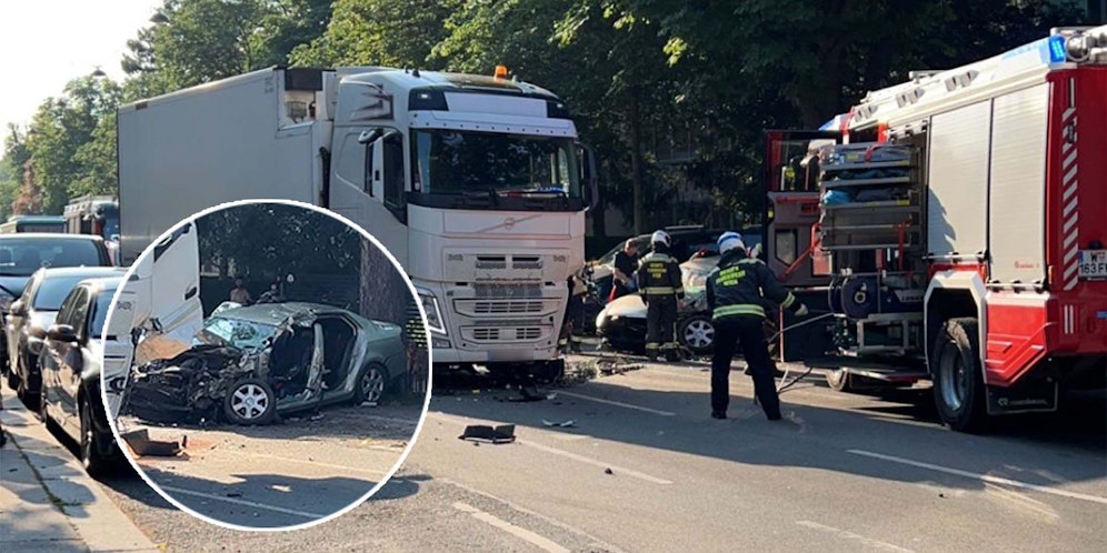 In Wien Penzing kam es Montagmorgen gegen 7.00 Uhr zu einem Verkehrsunfall.