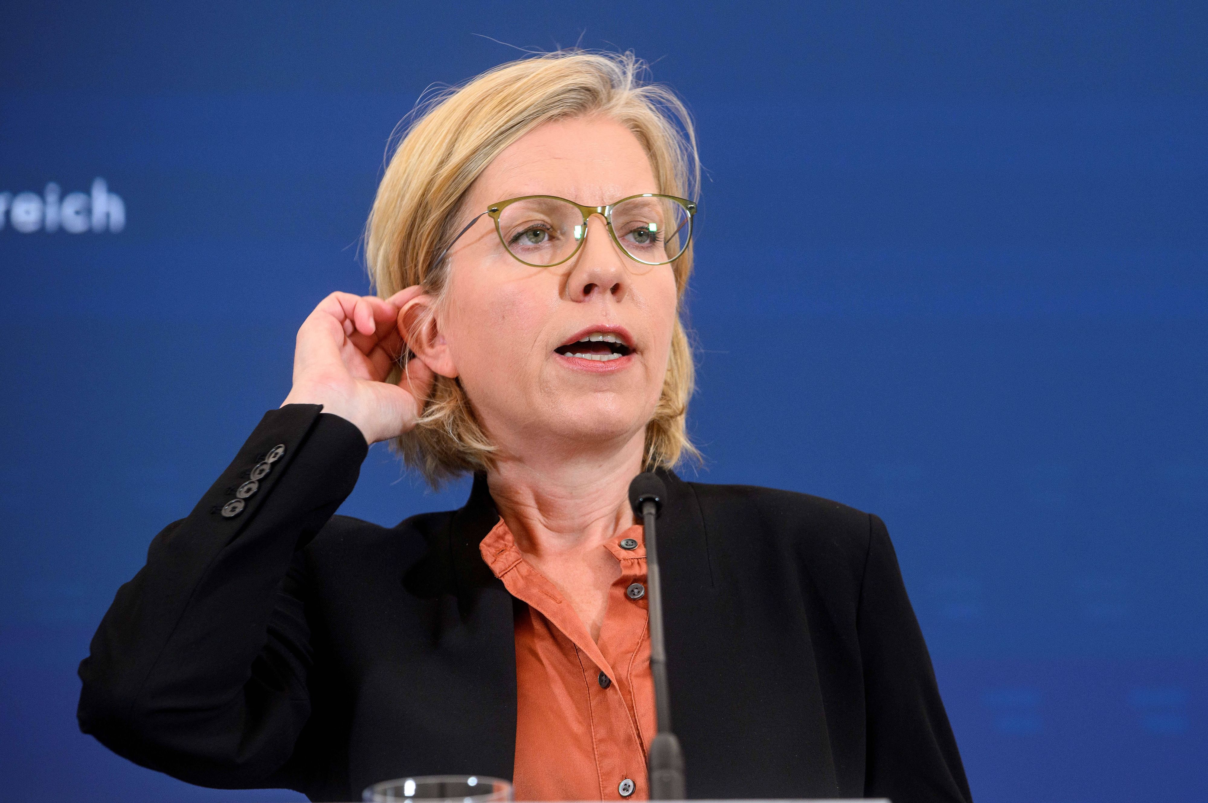 Umweltministerin Leonore Gewessler (Grüne). Archivbild