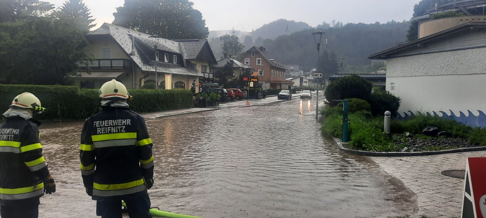 Unwetter in Kärnten