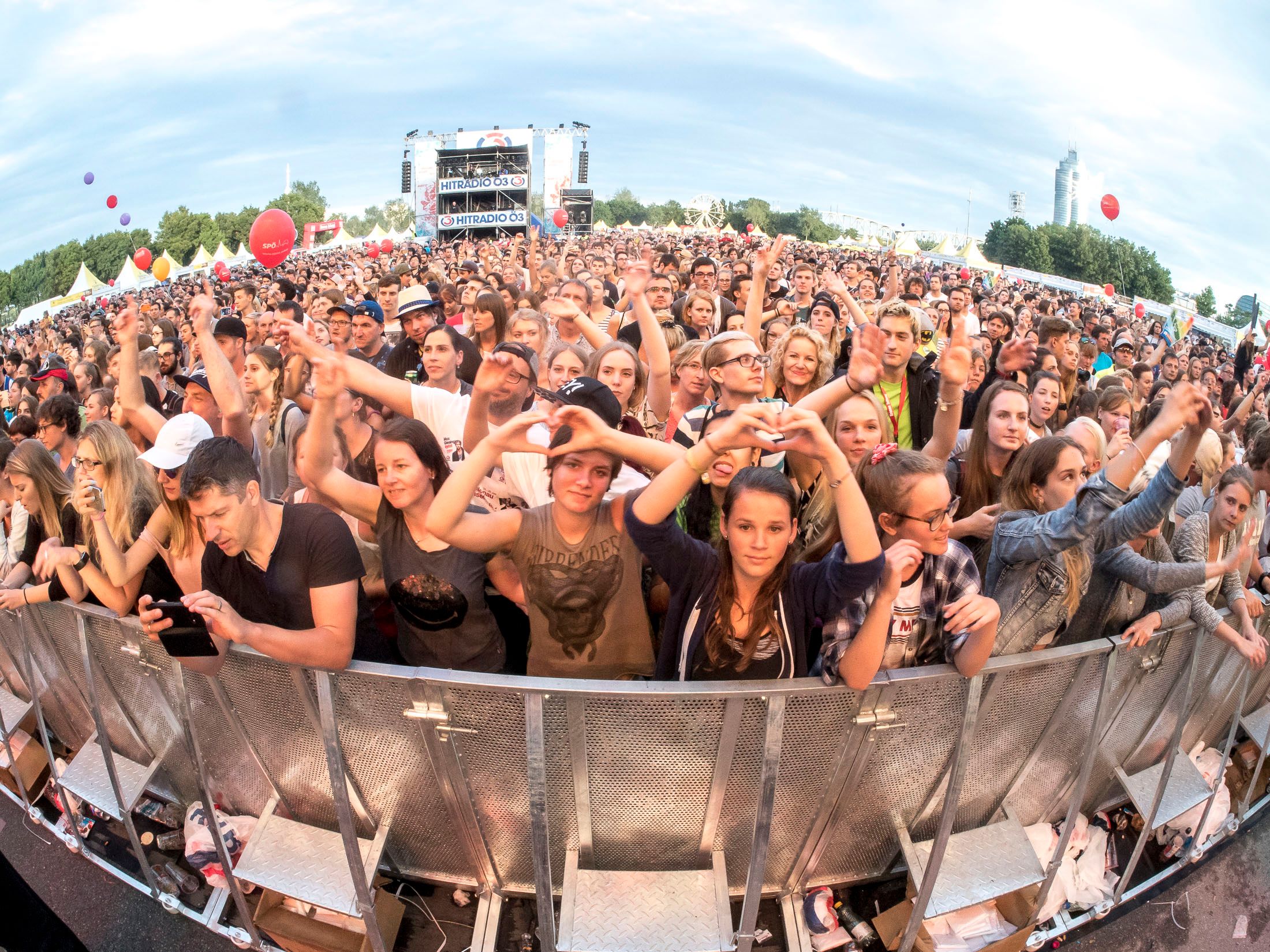 Das Donauinselfest startet am Freitag, 23. Juni 2023.
