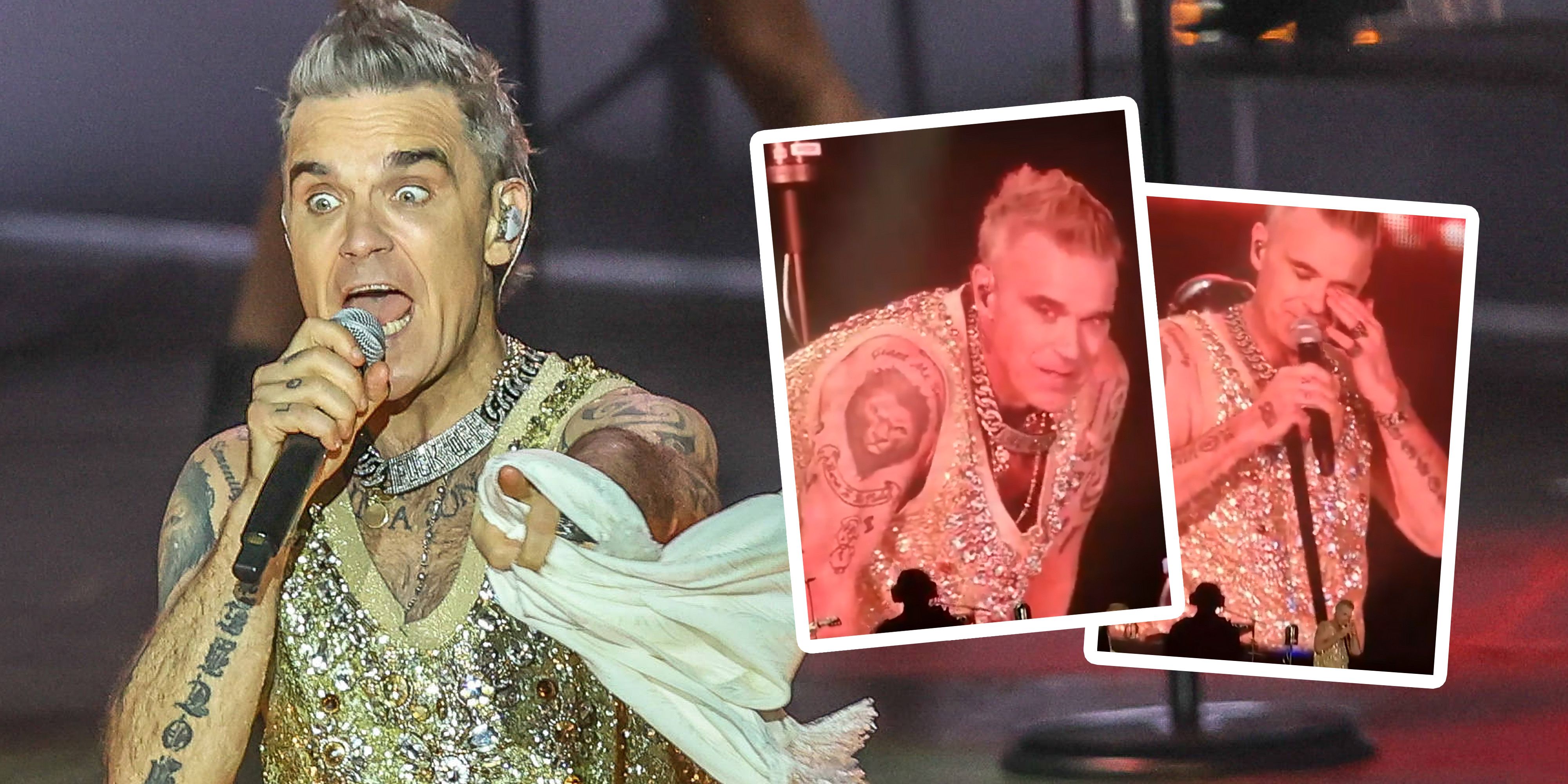 Geht es Robbie gesundheitlich nicht gut?