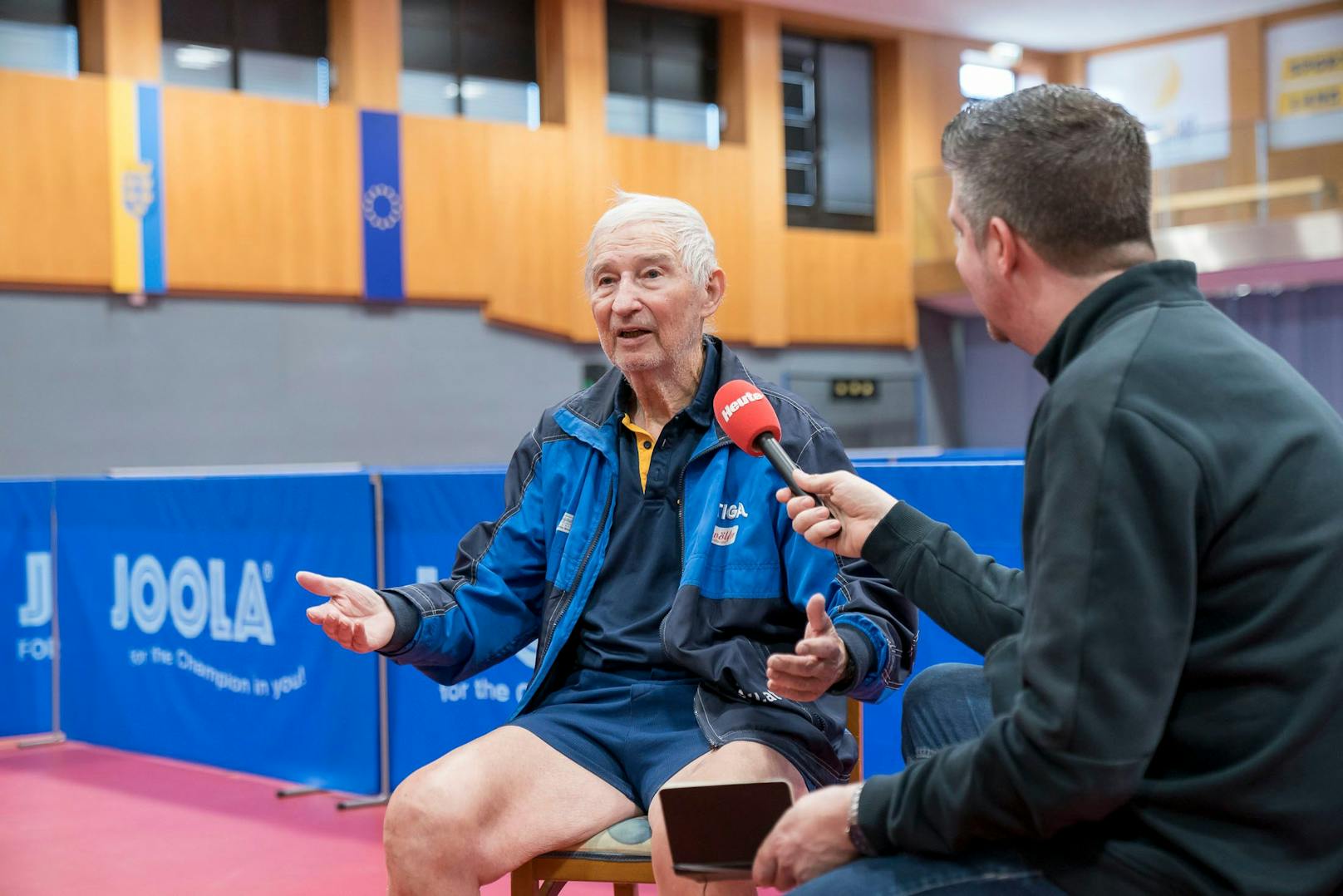 Auch nach der EM will Loreth noch lange bei seinem Tischtennis-Klub in Wiener Neudorf an der Platte stehen: "Wenn möglich bis 100. Ich bemühe mich, das sage ich immer."