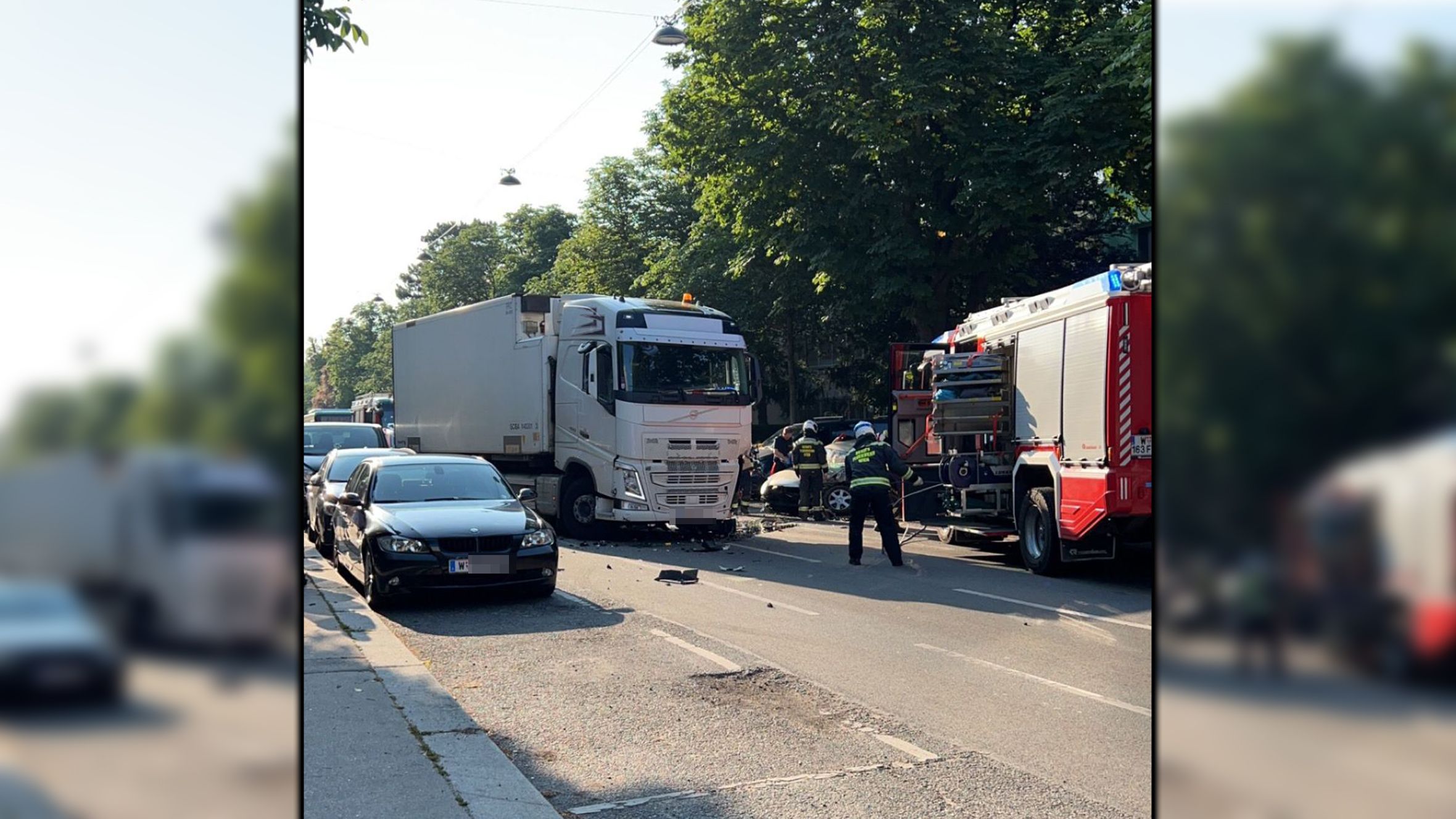 Unfall Linzer Straße