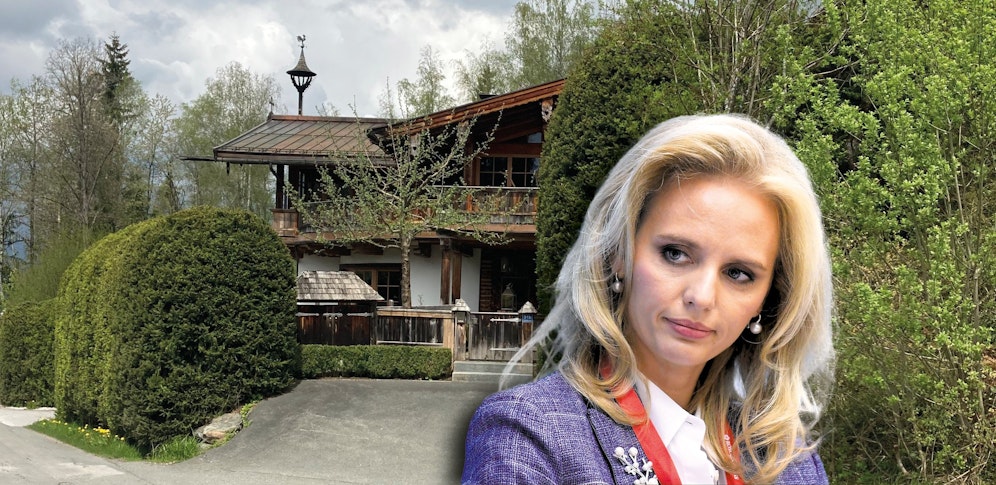 Putin-Tochter <strong>Maria Woronzowa</strong> versteckte sich samt Familie in dieser Kitzbühel-Villa. 
