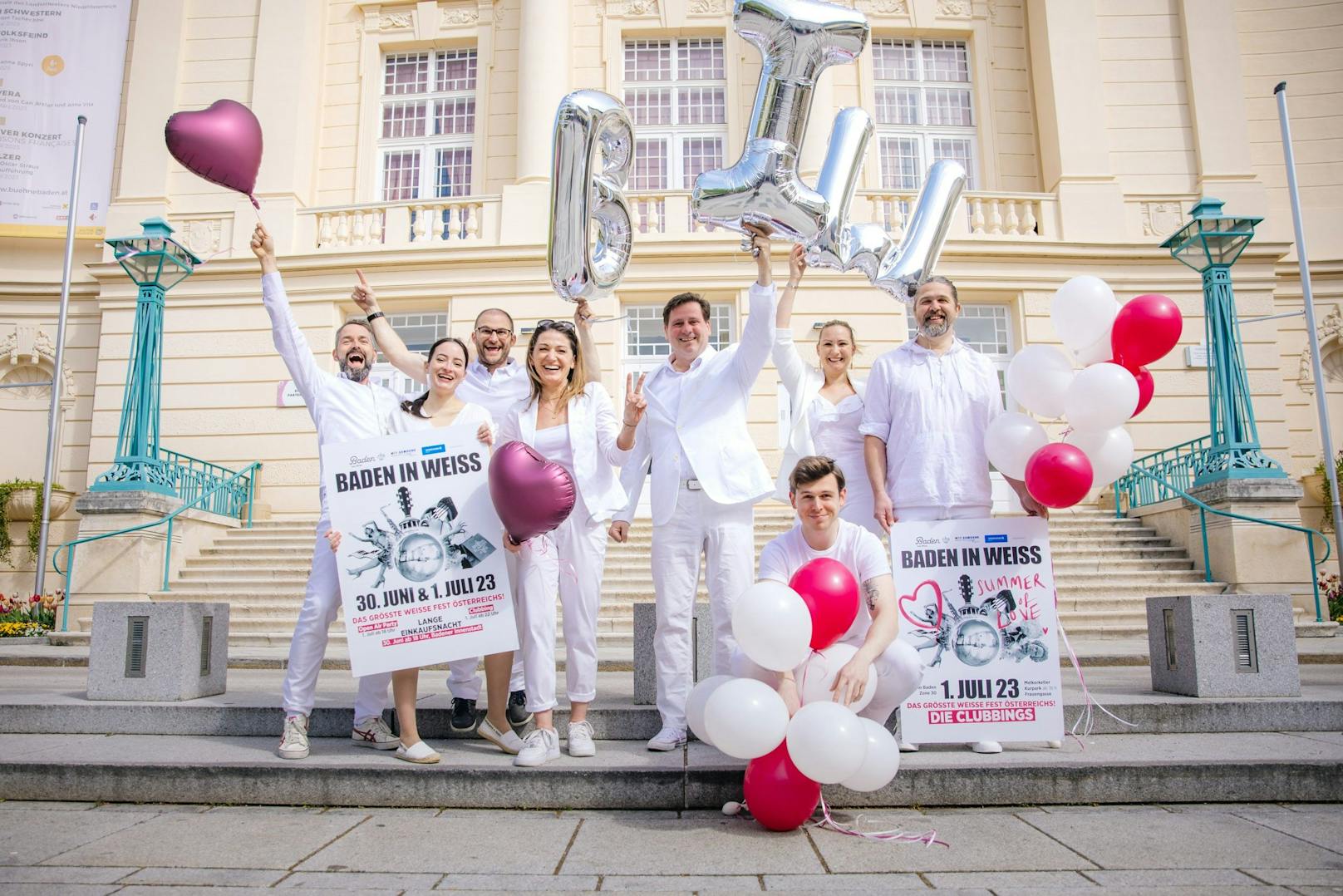 Die Stadt wieder zur glamourösen Kulisse für das einzigartige Sommerfest.