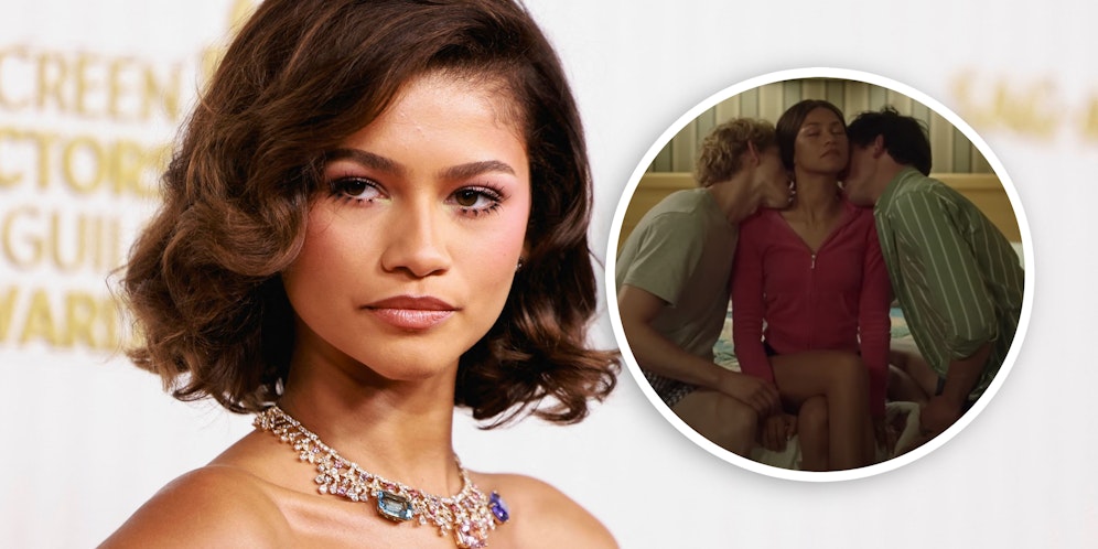 Zendaya hat in ihrem neuen Film etwas mit zwei verschiedenen Männern.