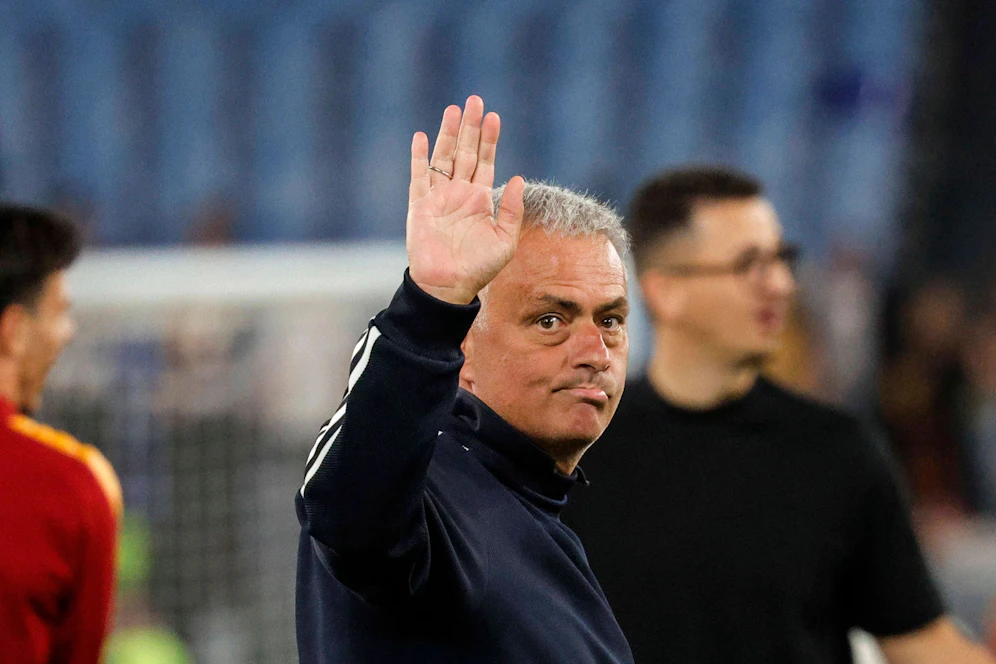 Jose Mourinho war die Enttäuschung nach dem verlorenen Finale ins Gesicht geschrieben.