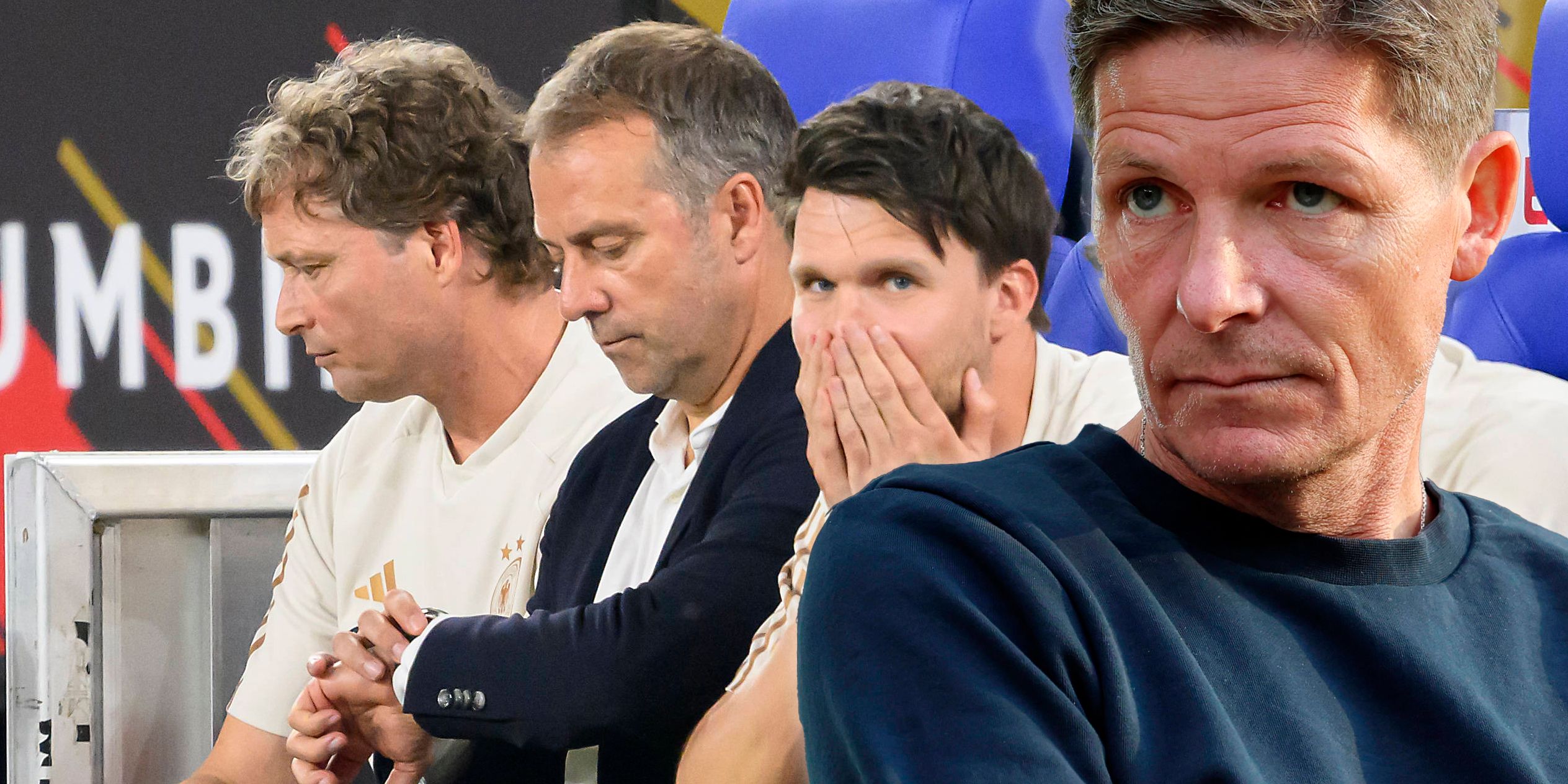 Oliver Glasner (r.) wird beim deutschen Krisen-Nationalteam ins Spiel gebracht.