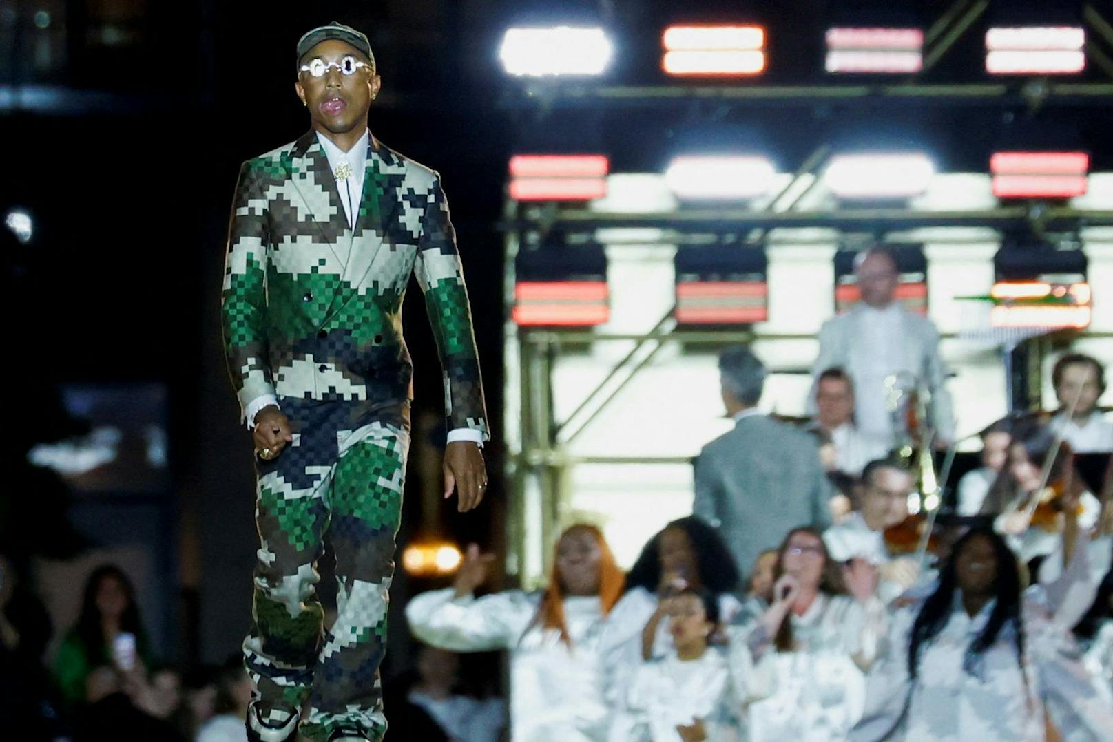 "Louis Vuitton"-Debüt von Pharrell Williams in Paris