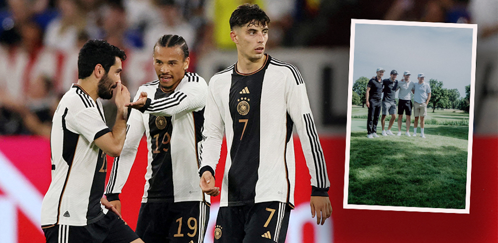 Deutschland verlor gegen Kolumbien, Thomas MÜller ging derweil golfen. 