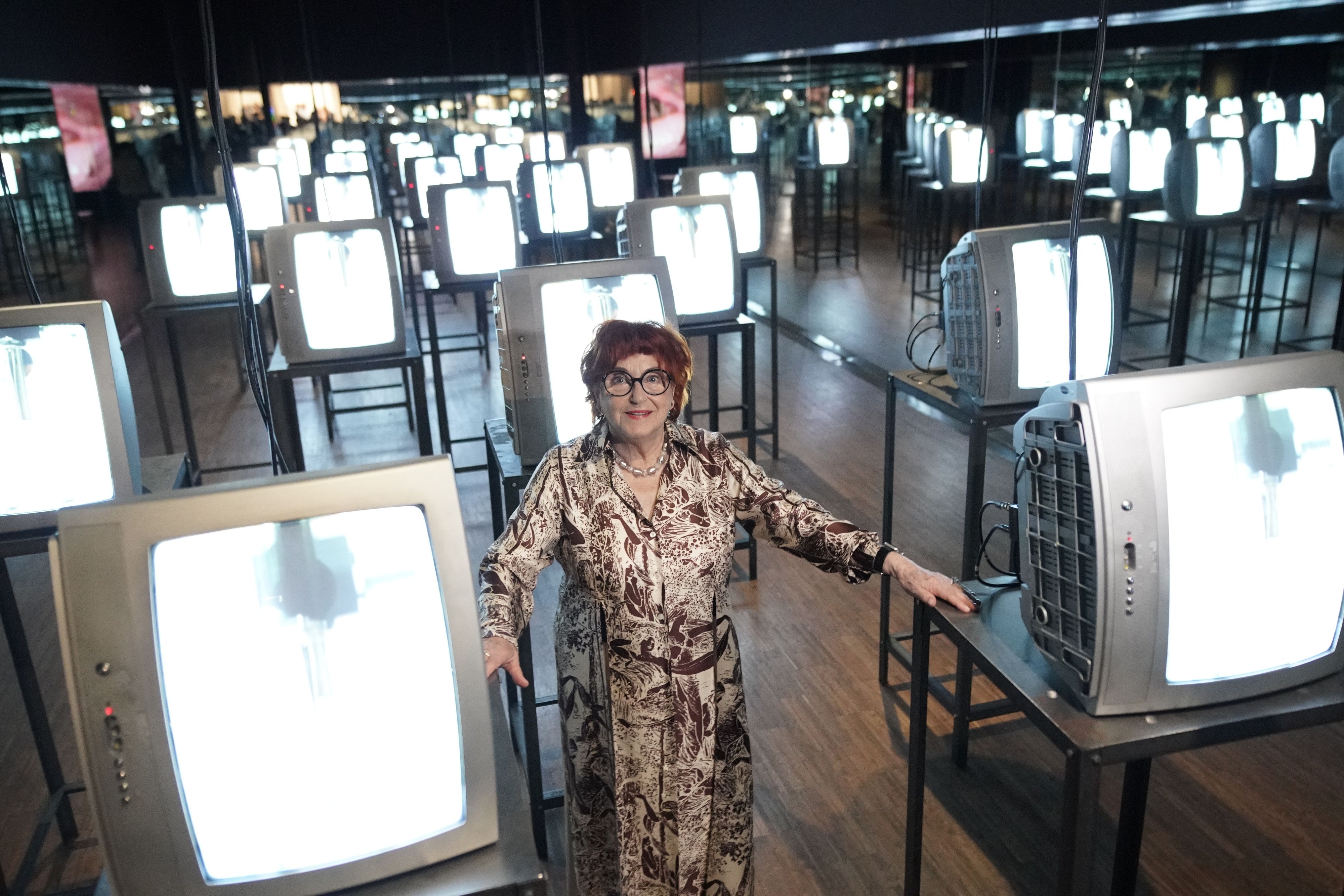 Medienkünstlerin Valie Export ist stolz auf ihre Retrospektive.