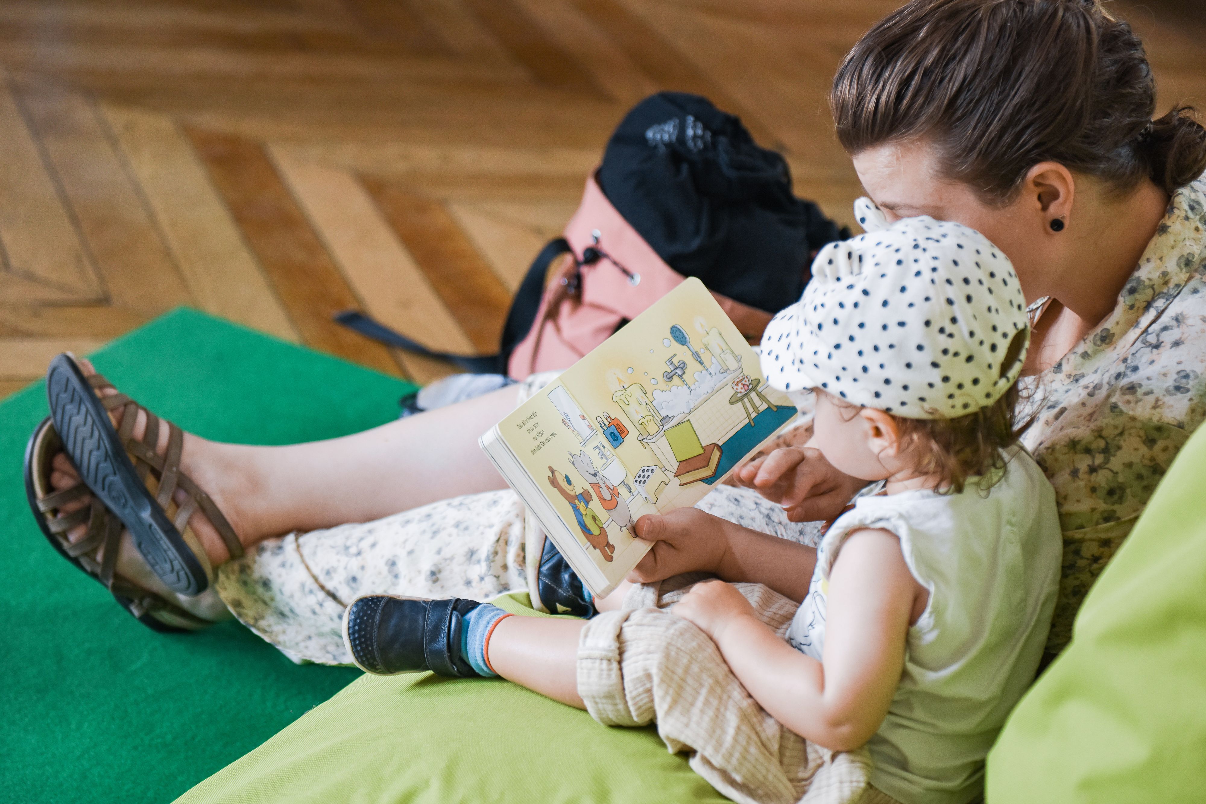 Schon Kinder ab drei Jahren können am Literaturfestival für Kleine teilnehmen
