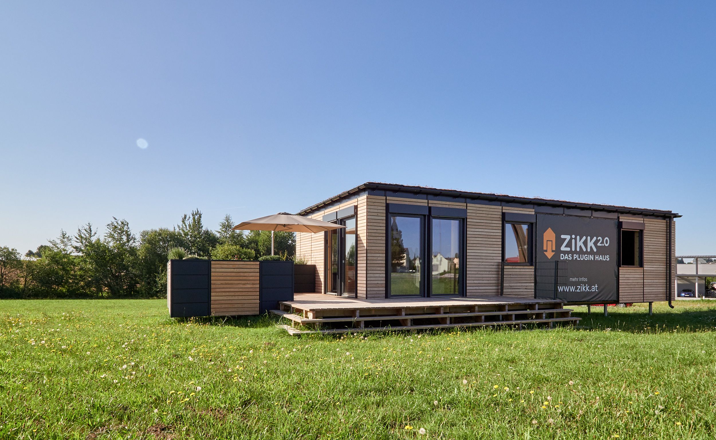 Ein Haus ohne Bodenversiegelung wird mit ZIKK 2.0 möglich.