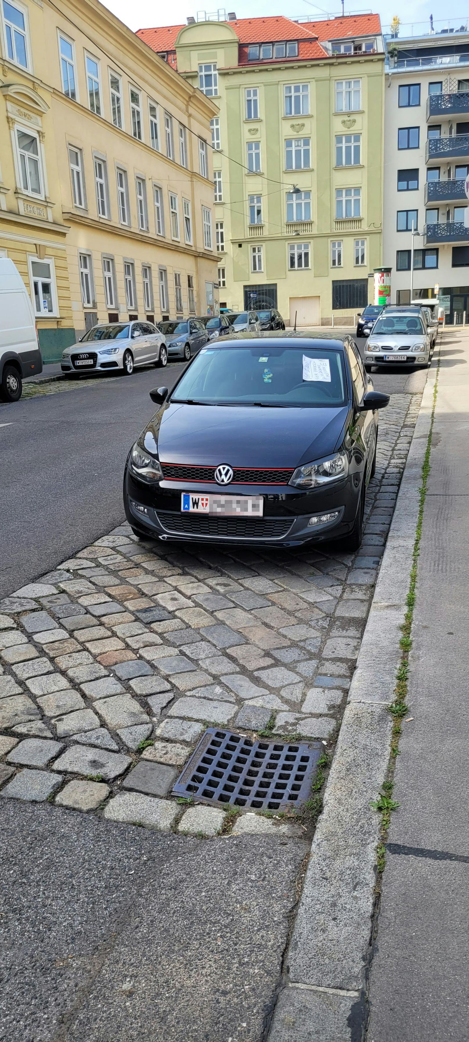 Die Parkplatz-Wahl machte einen Wiener richtig wütend. 